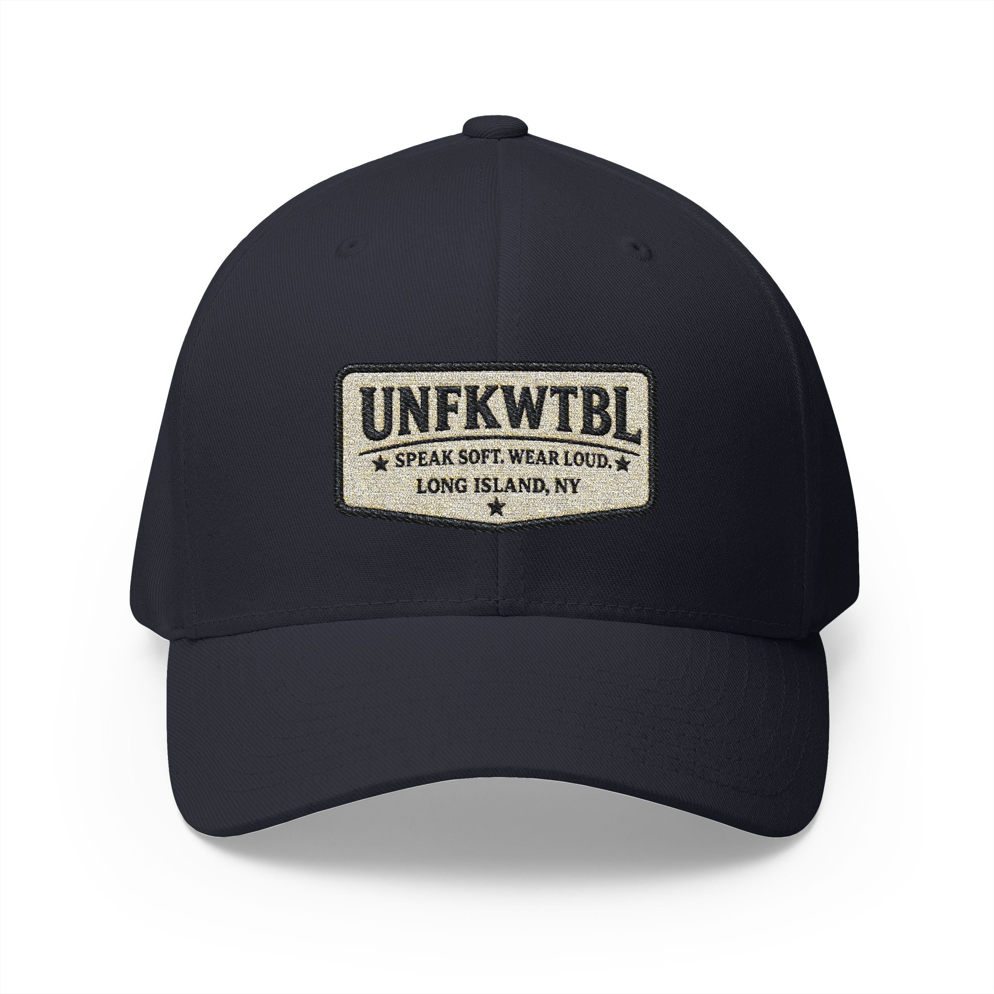 Embroidered Patch Baseball Cap — UNFKWTBL Logo with Shamrock
