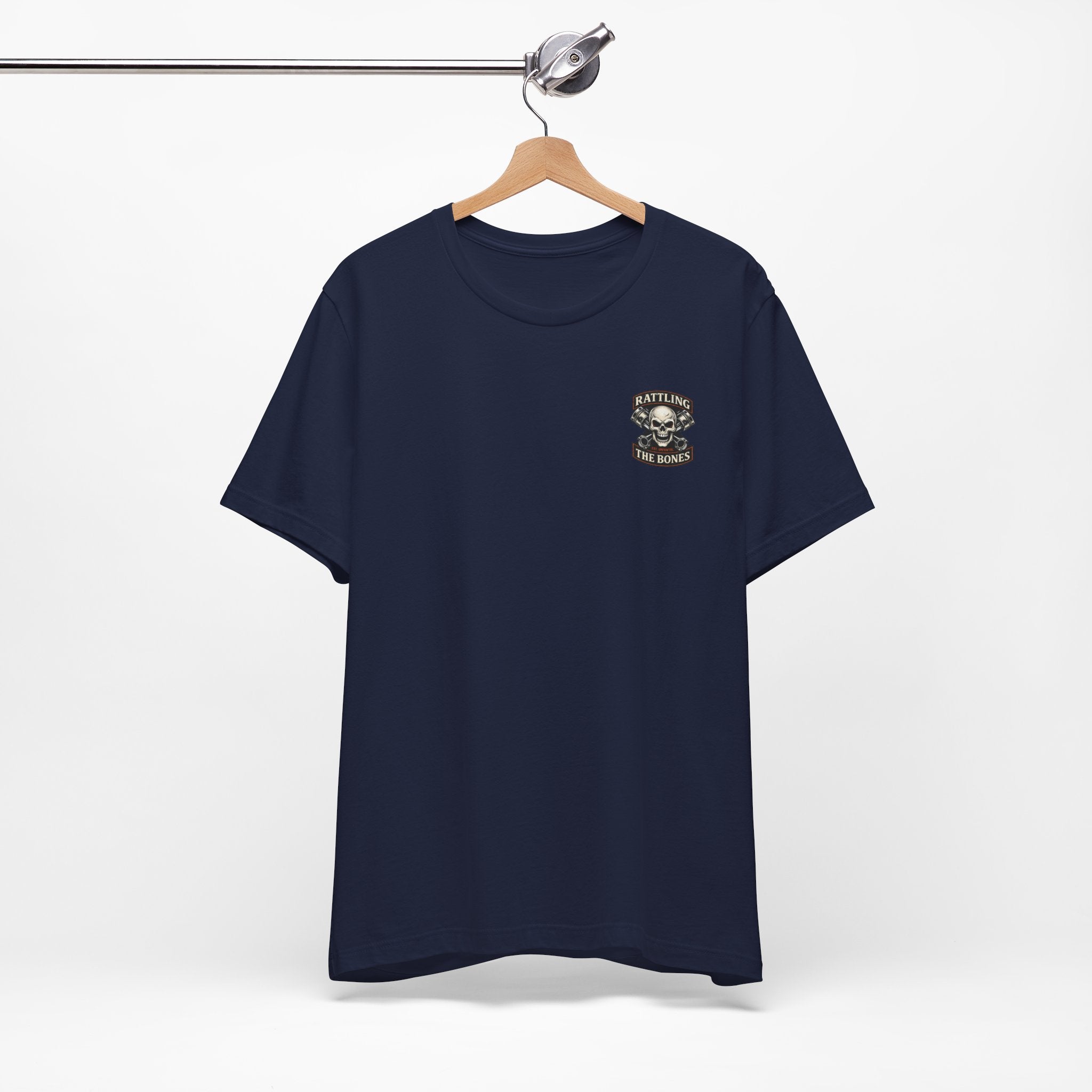 Sturgis Motorcycle Tee — "Chrome, Curves & Chaos" Biker Graphic Shirt