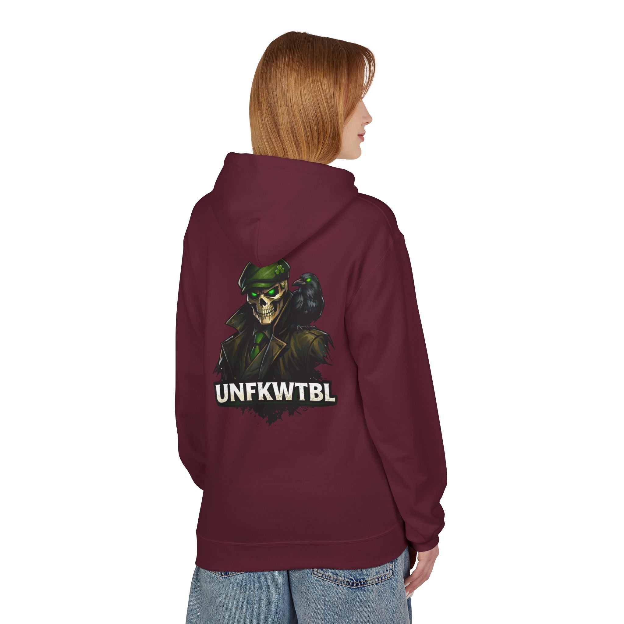 UNFKWTBL Skull Soldier Hoodie – Military Skull Graphic Pullover