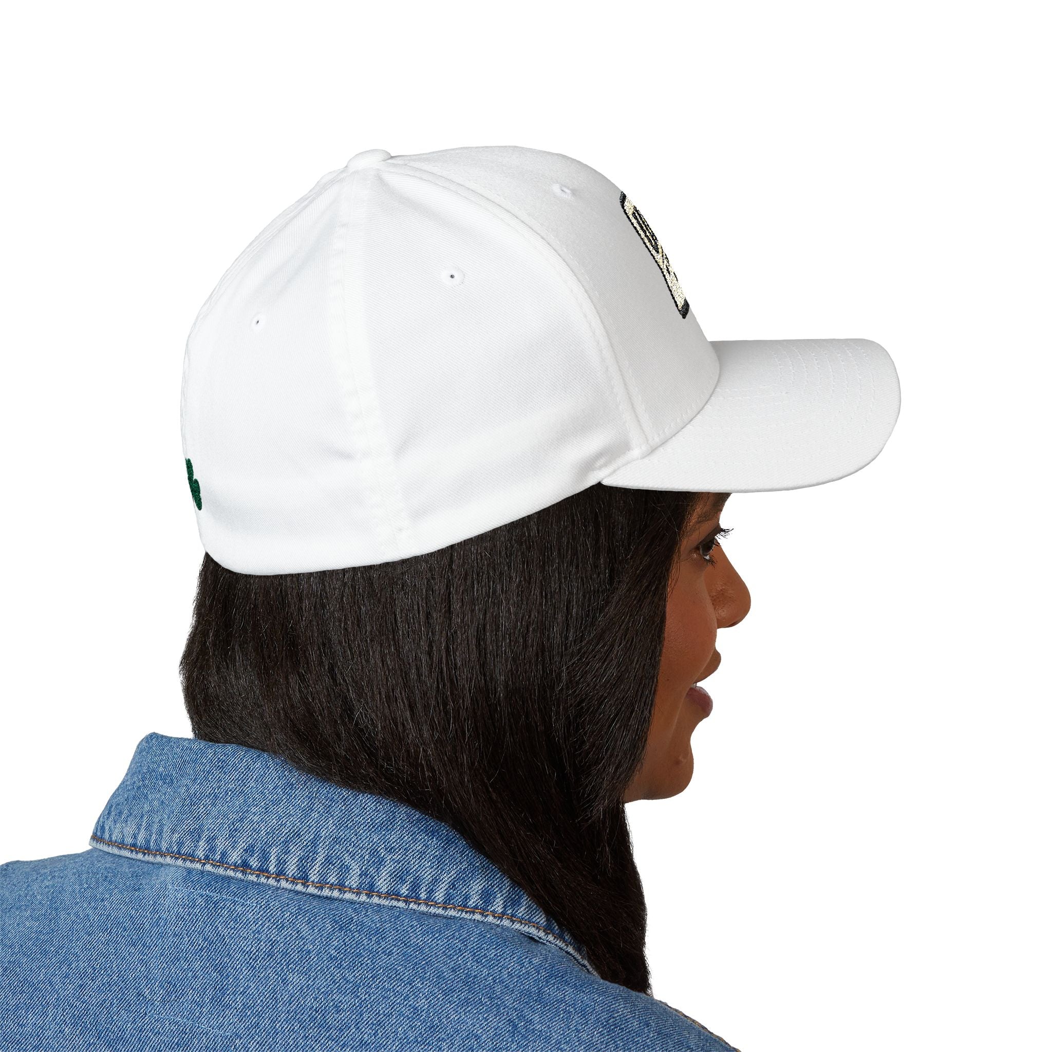 Embroidered Patch Baseball Cap — UNFKWTBL Logo with Shamrock