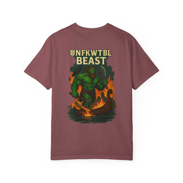Unisex Graphic T-Shirt for Fans, Cool Casual Tee, Perfect Gift for Holidays, Everyday Wear, Unique Statement Shirt, UNFKWTBL BEAST Design