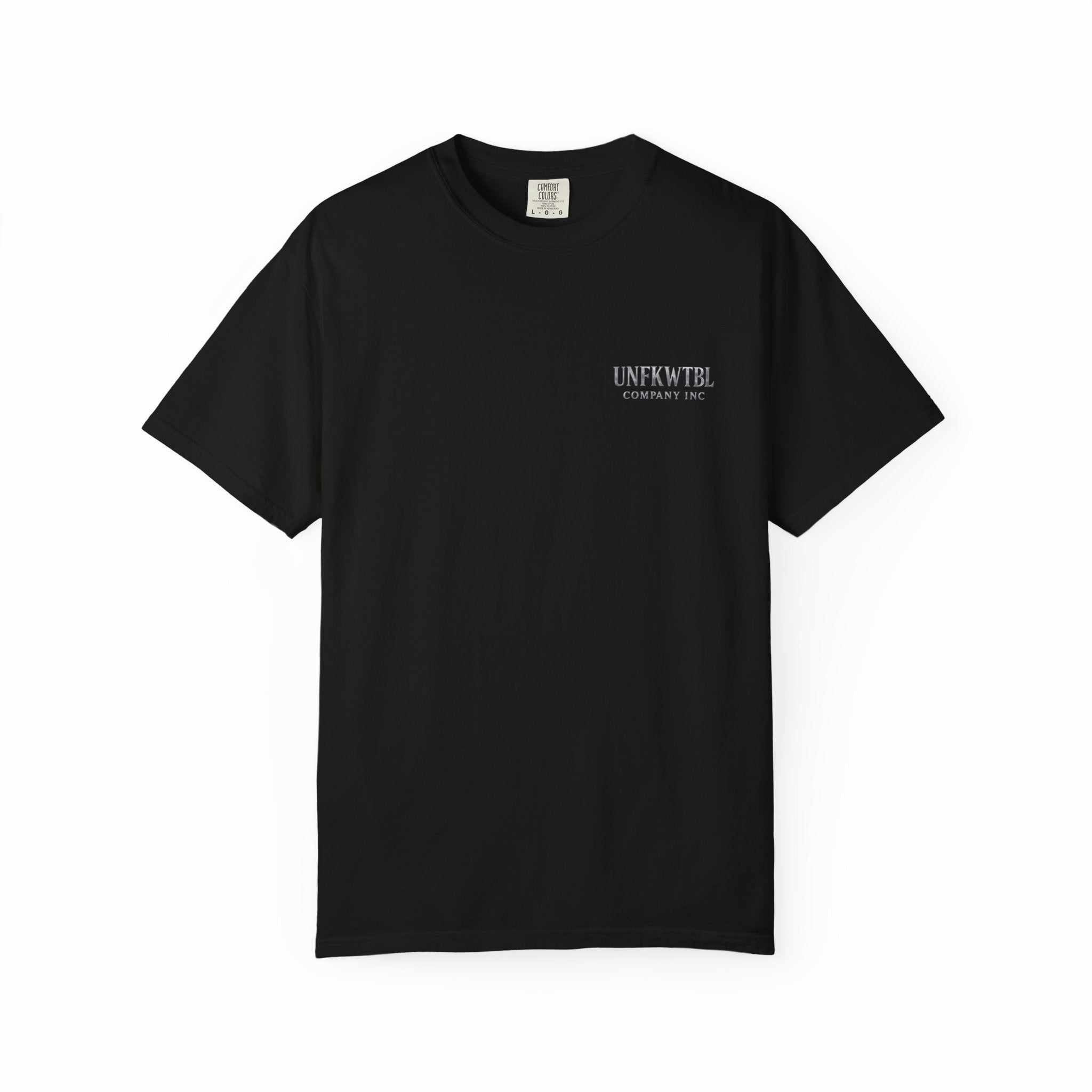 Black Savage Spirit Graphic T-Shirt unisex vintage casual wear with small front text logo