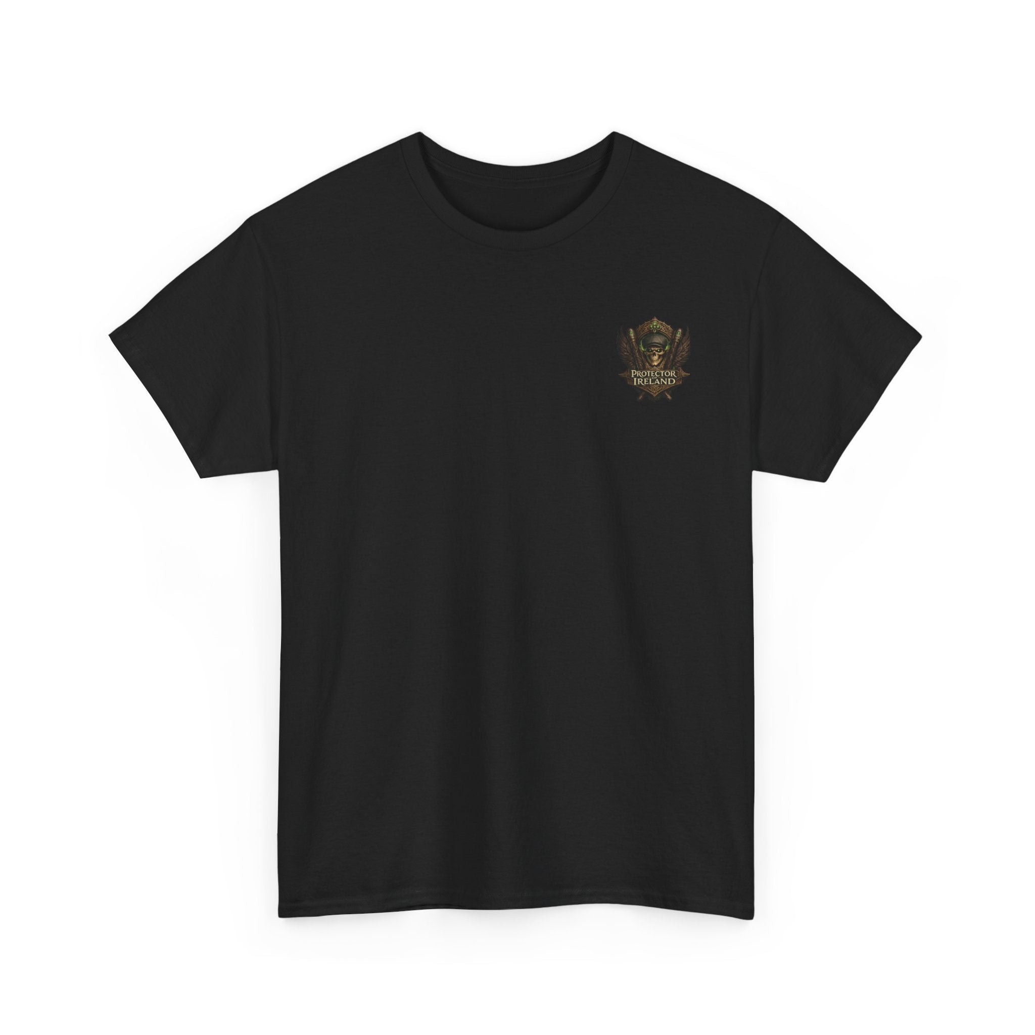 Skull Ranger T-Shirt — "He Walks Where Ireland Stands" Irish Celtic Graphic Tee