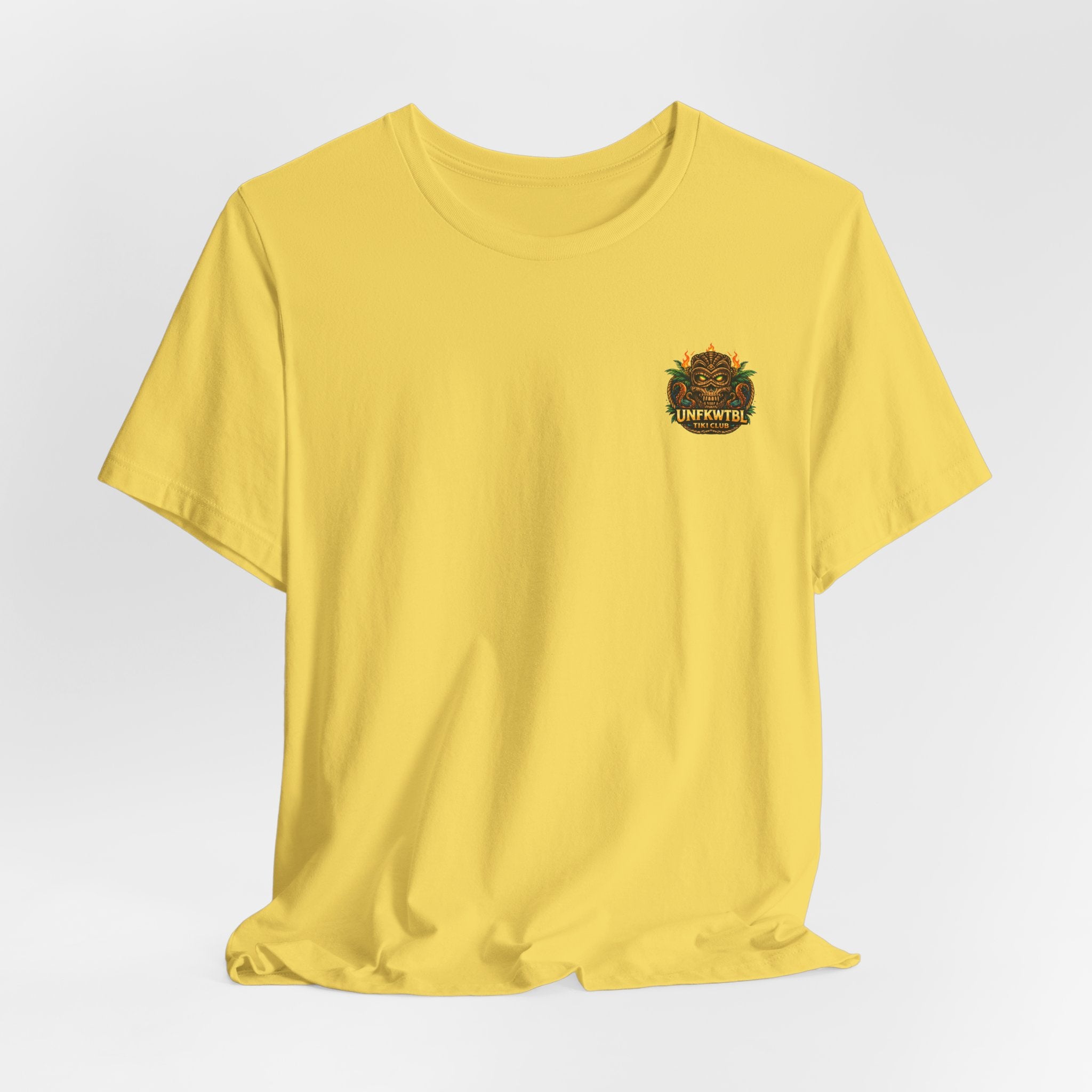 Stay Salty Tiki Club Tee — Vintage Hawaiian Pin-Up Surf Shirt