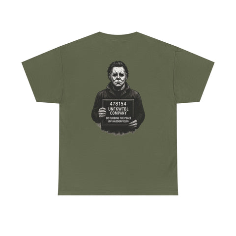 Michael Myers Unisex Tee - Criminal Photo Print
