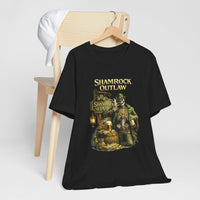Shamrock Outlaw Tee — Vintage Irish Pub St. Patrick’s Day T‑Shirt