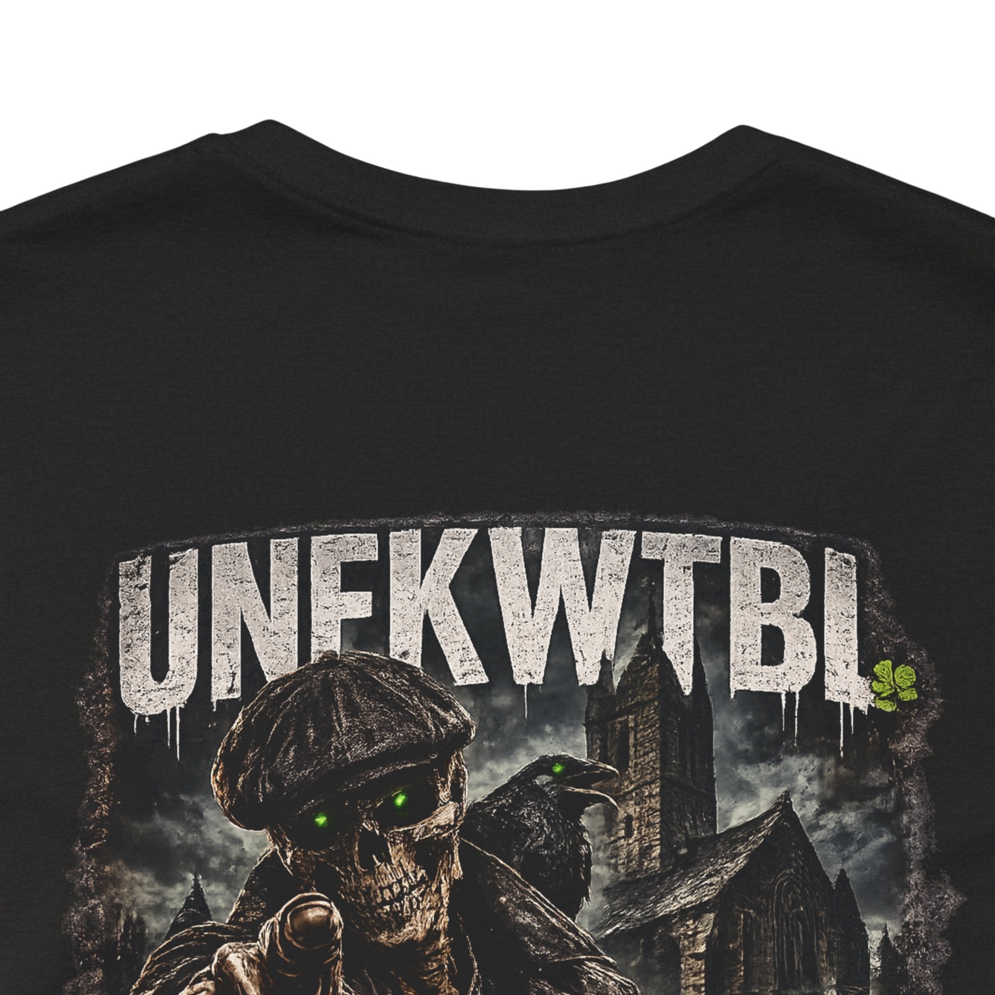 UNFKWTBL Graphic Tee — "Don't Fear the Dark" Military-Inspired Short Sleeve Shirt