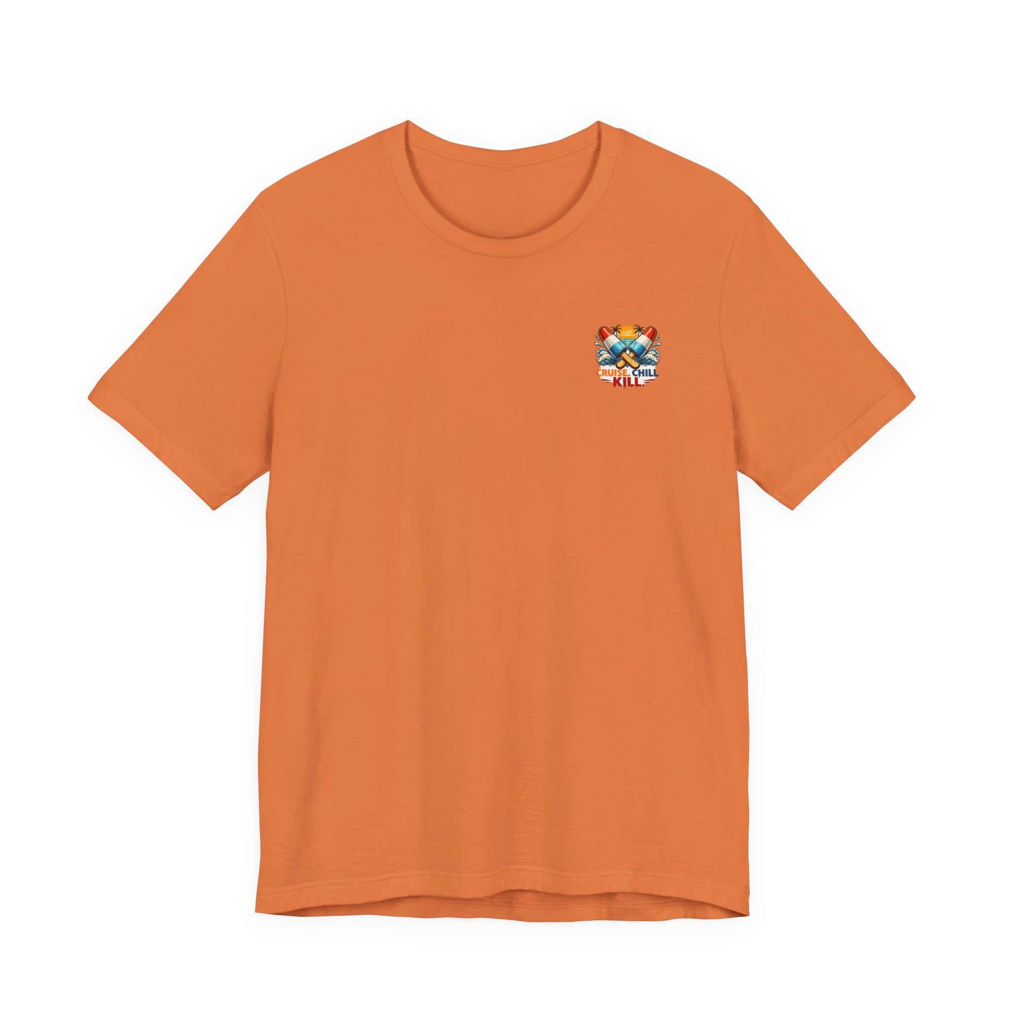 Surf or Die Michael Myers Beach Bike T‑Shirt — Retro Horror Summer Tee