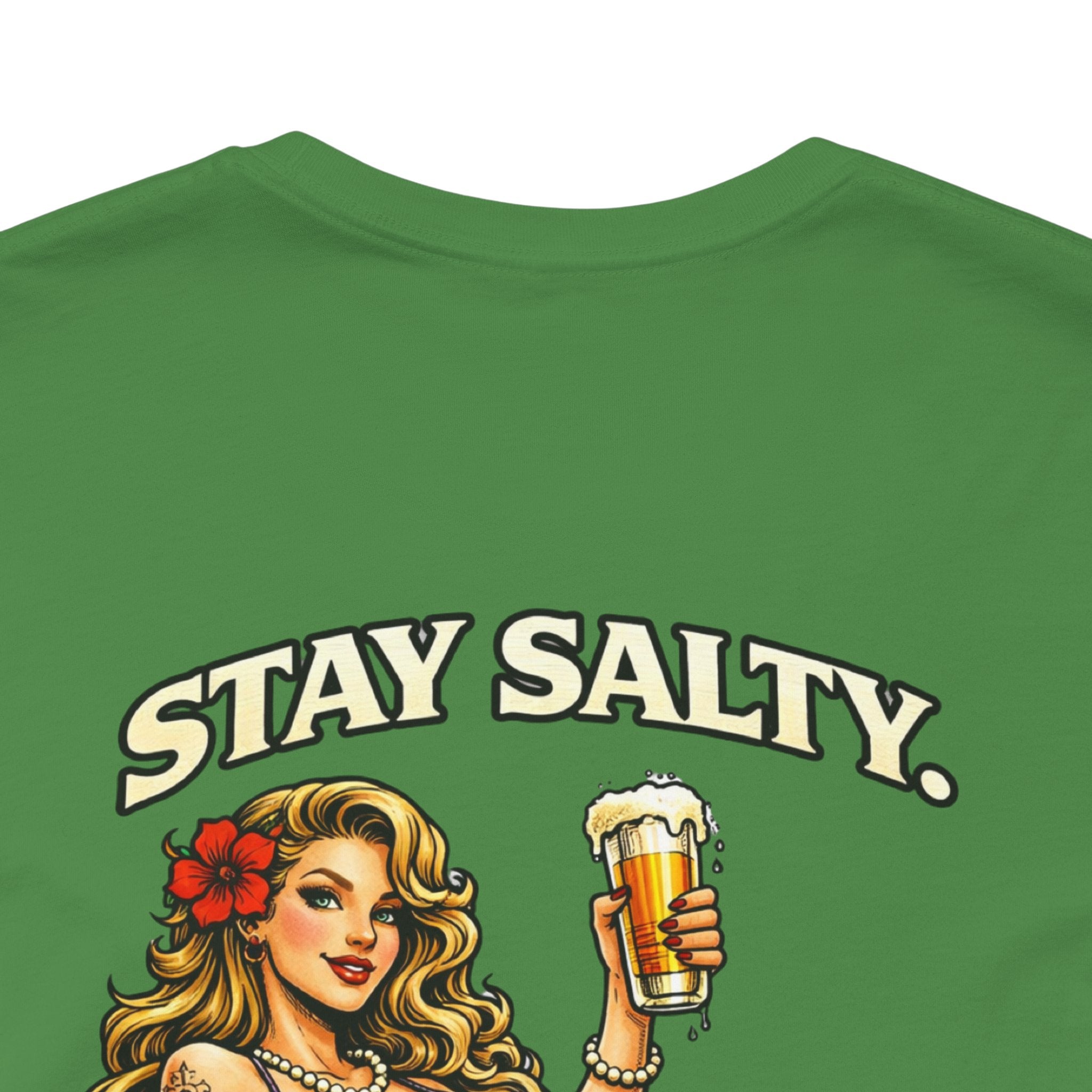Stay Salty Mermaid T-Shirt — 'Remain UNFKWTBL' Vintage Beach Tee