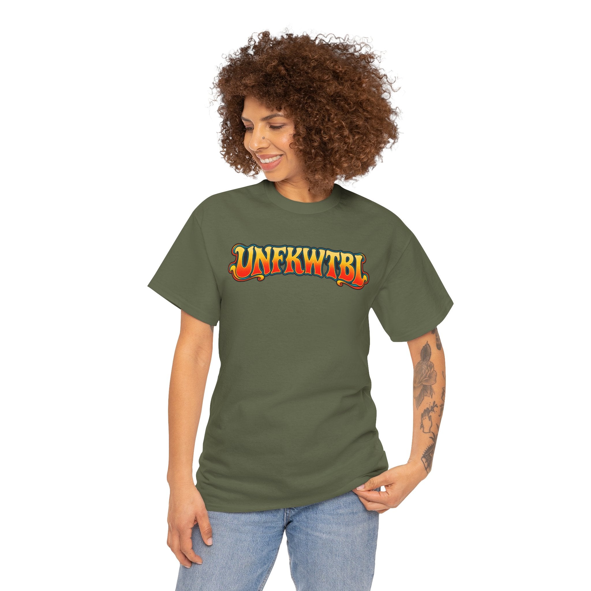 Respect Few. Fear None. Cloaked Figure Graphic Tee
