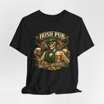 Irish Pub Skull T‑Shirt — 
