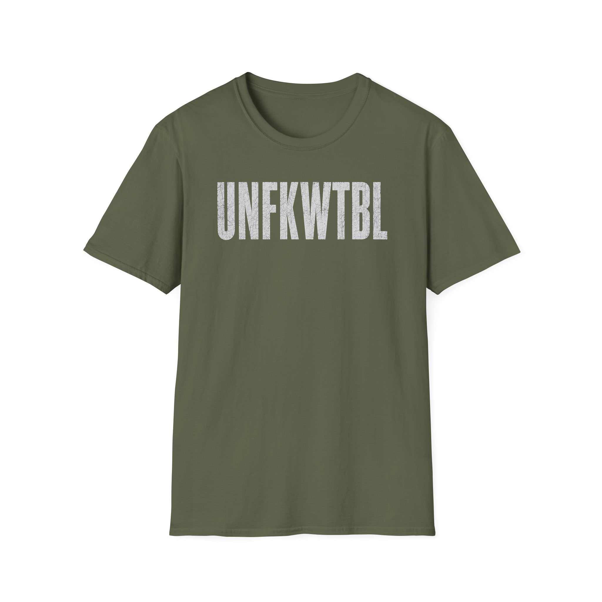 UNFKWTBL Graphic T‑Shirt — Bold Distressed Statement Tee