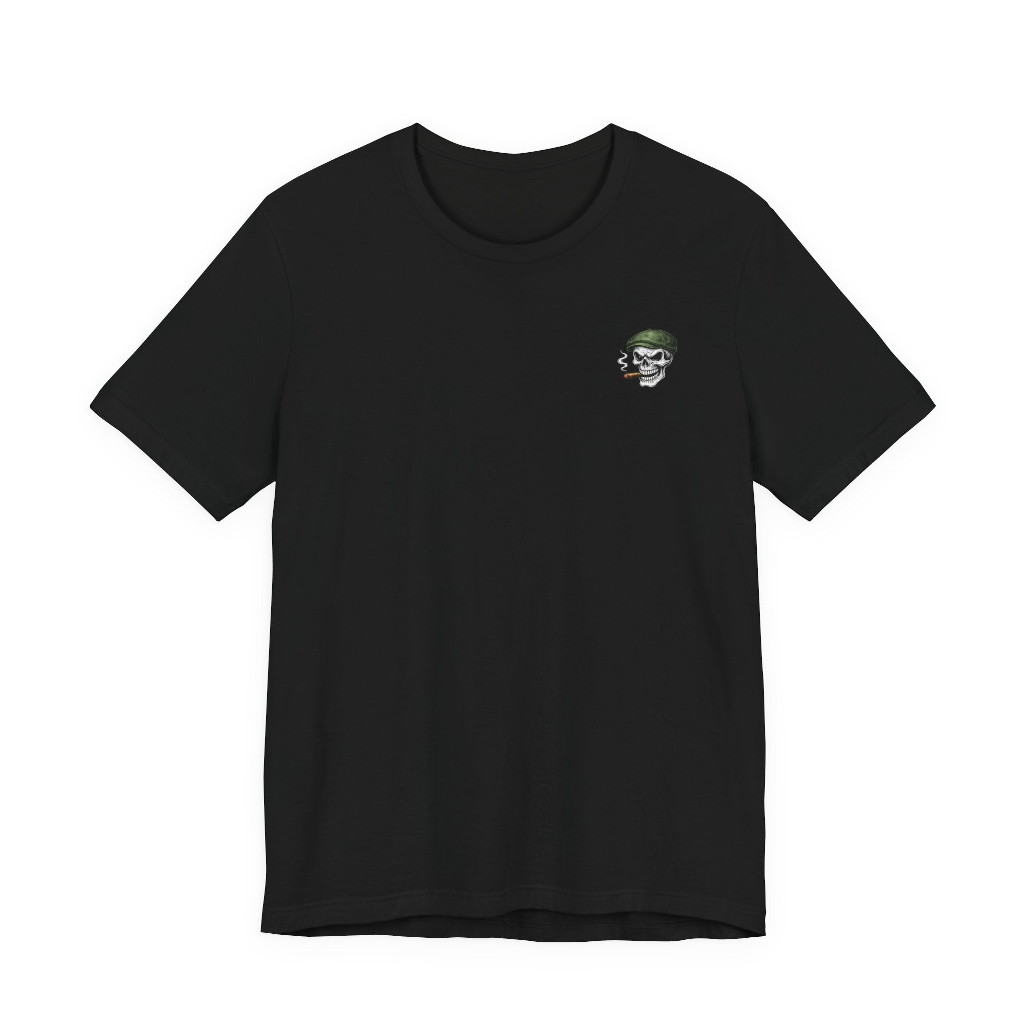Gettin' Lucky St. Patrick's T-Shirt — Pinup Skull Irish Beer Graphic Tee