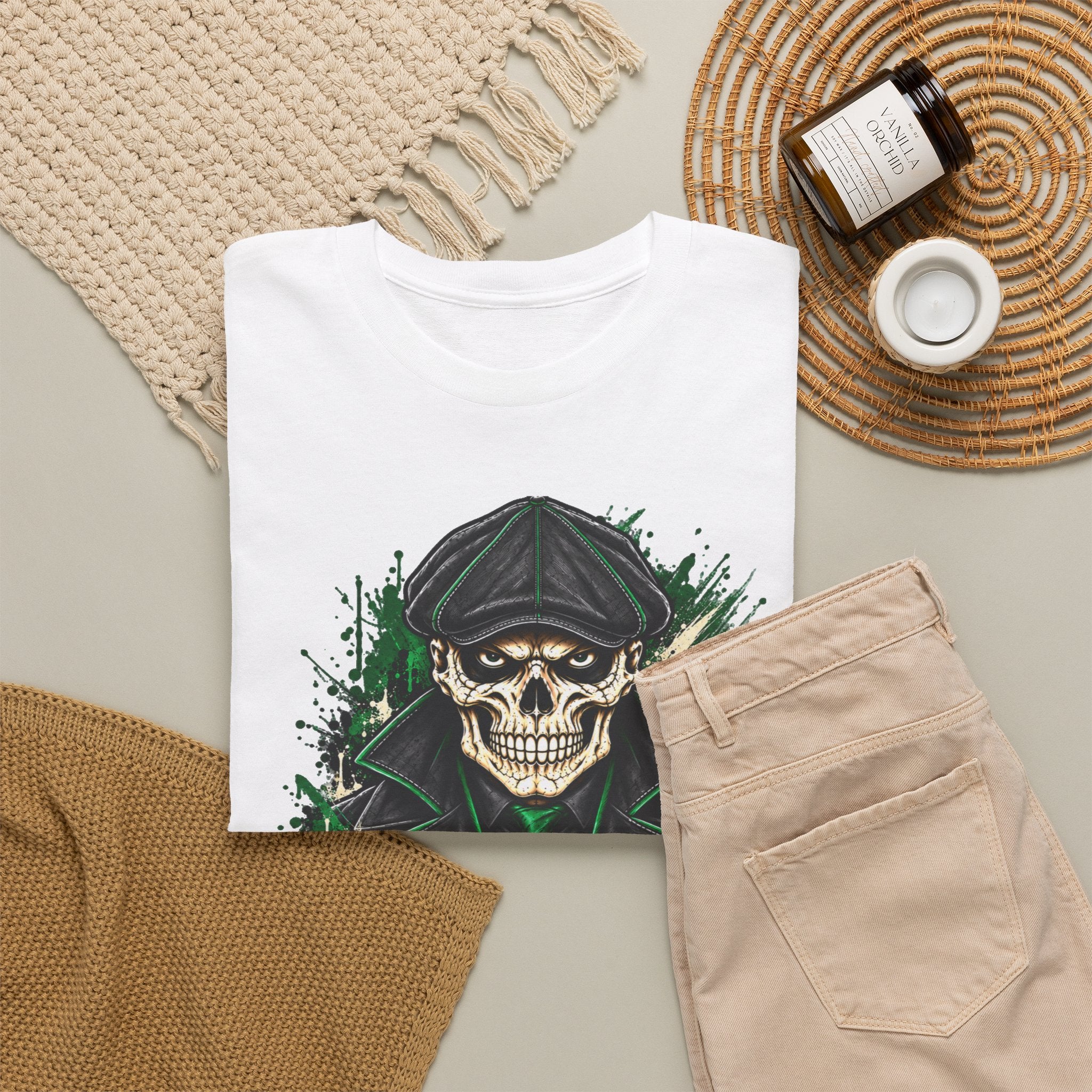 The Defiant — UNFKWTBL Skull Graphic Tee