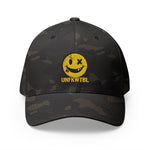 Embroidered Smiley Face Cap — UNFKWITBL Vintage Grunge Baseball Hat