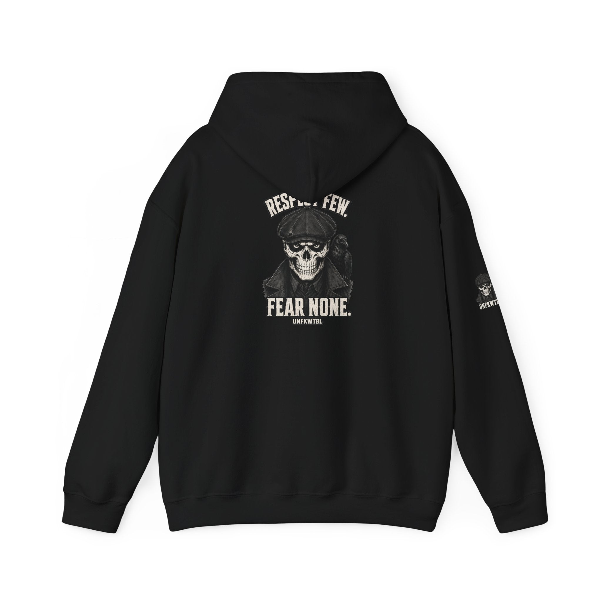 Resin Crew 'Fear None' Skull Hoodie
