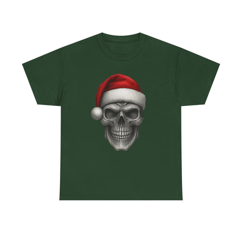 Santa Skull Unisex Heavy Cotton Tee