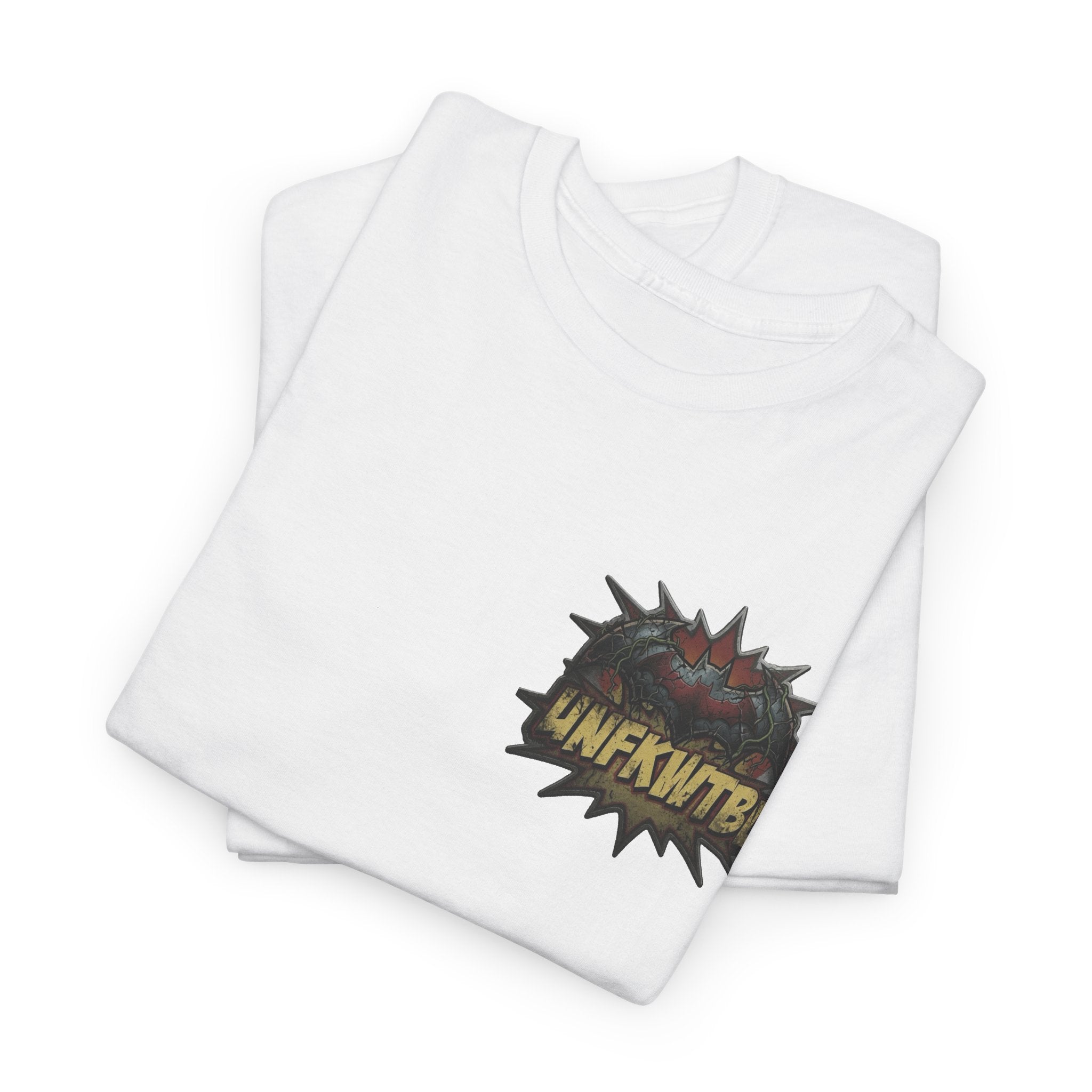 Zombie Apocalypse Dark warrior Graphic Tee — "UNFKWTBL" Retro Comic Poster T-Shirt