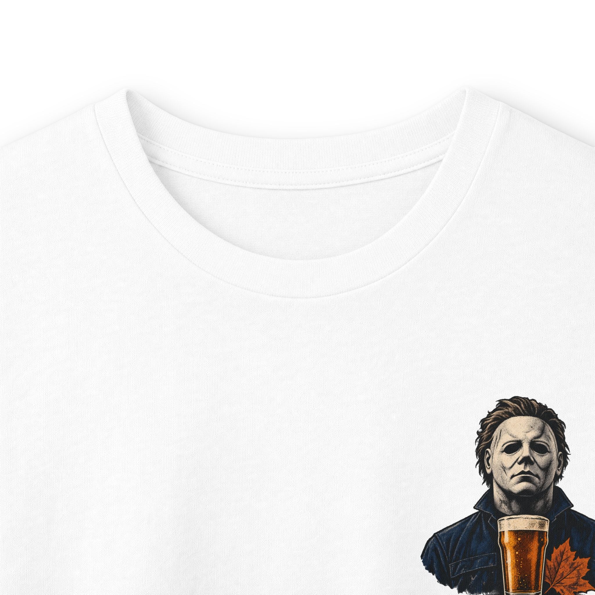 Michael Myers Midnight Ale Horror Long Sleeve Tee