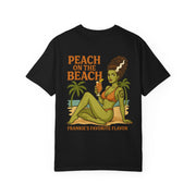 Peach on the Beach Unisex T-shirt, Perfect Summer Tee, Beach Party Wear, Gifts for Her, Retro Vacation Style