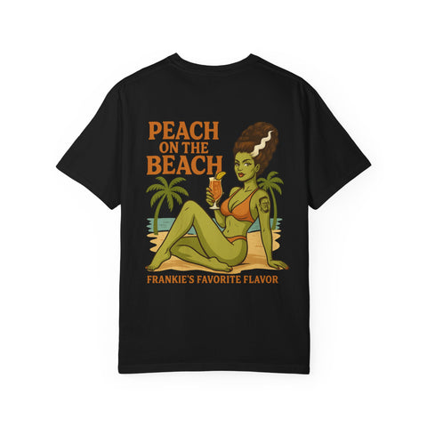 Peach on the Beach Unisex T-shirt, Perfect Summer Tee, Beach Party Wear, Gifts for Her, Retro Vacation Style