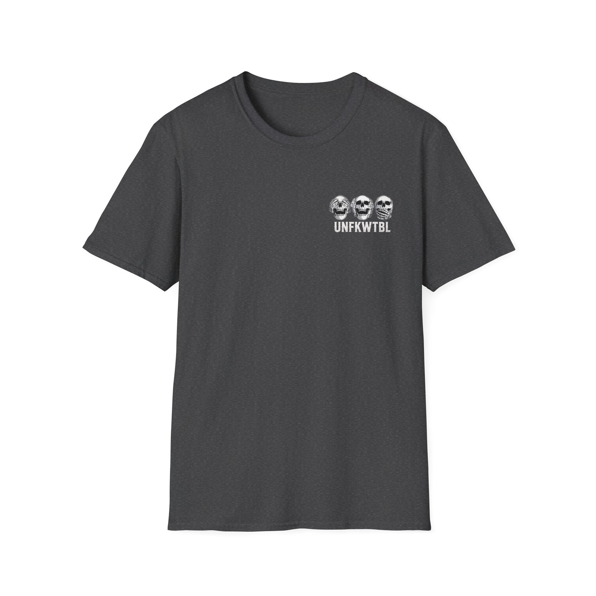 Skull Trio 'Ungrateful' Graphic T-Shirt