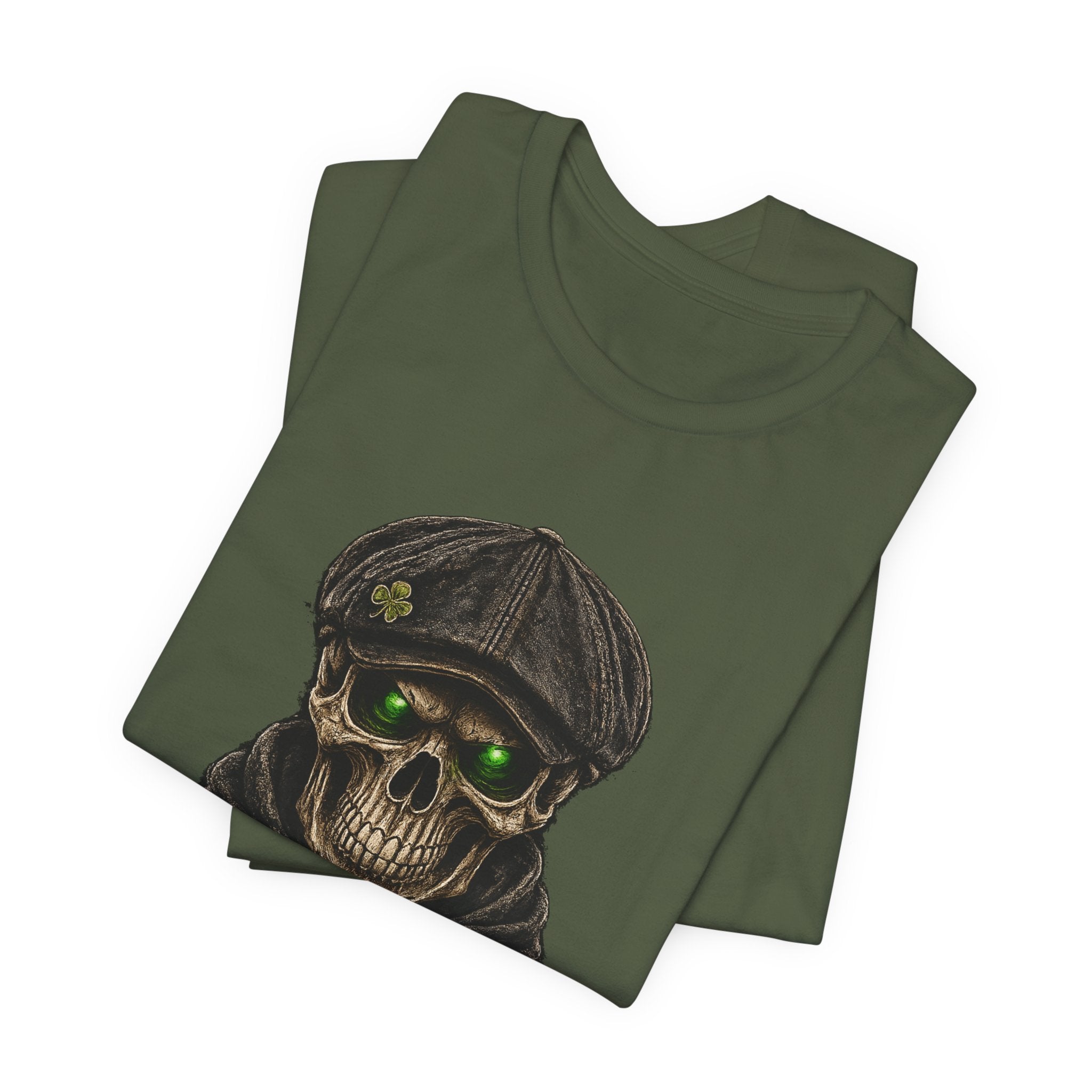 Skull Cap Tee - 'UNFKWTBL' Vintage Irish Skull T-Shirt
