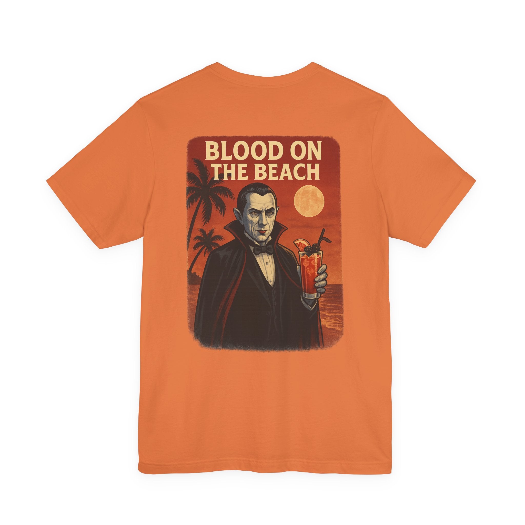 Vampire Dracula 'Blood on the Beach' Graphic Tee