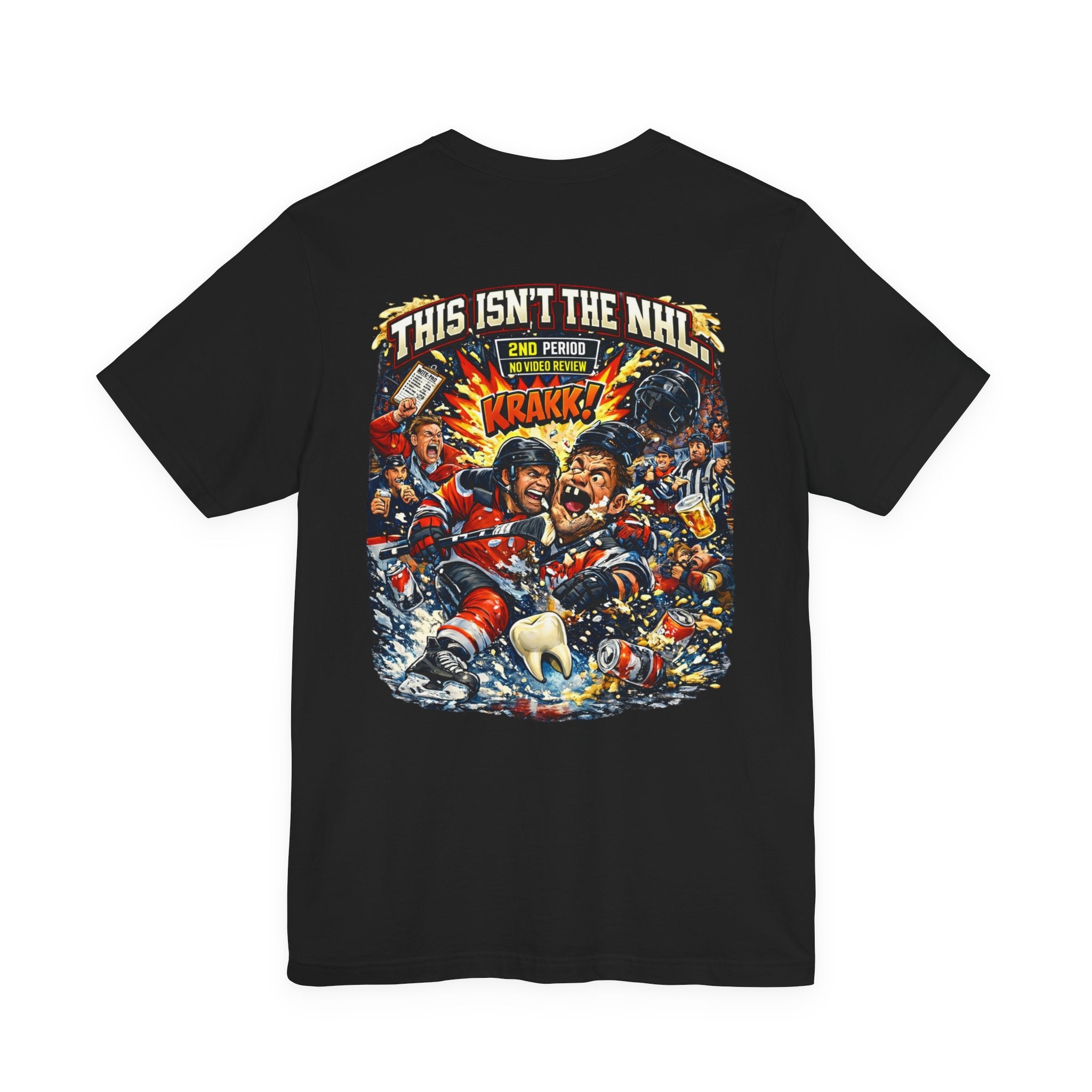 This Isn't the NHL Hockey Graphic Tee — Vintage Rink Riot T-Shirt