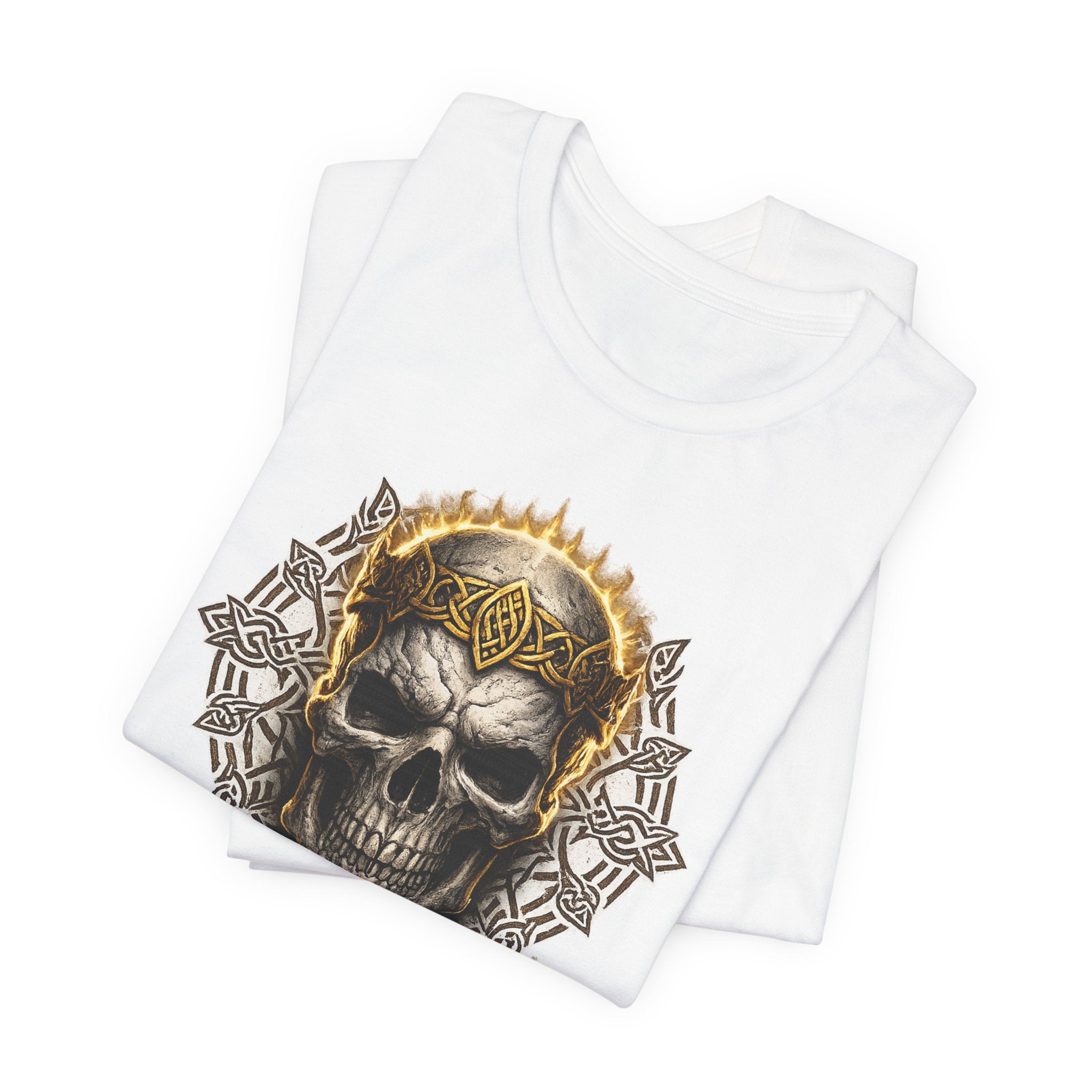 Skull Irish Tee — "Irish by Blood, Unfkwtbl by Choice" Graphic T-Shirt