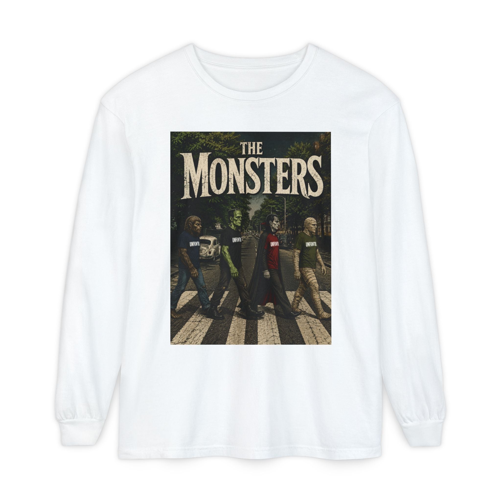 The Monsters Abbey Road Long Sleeve Tee
