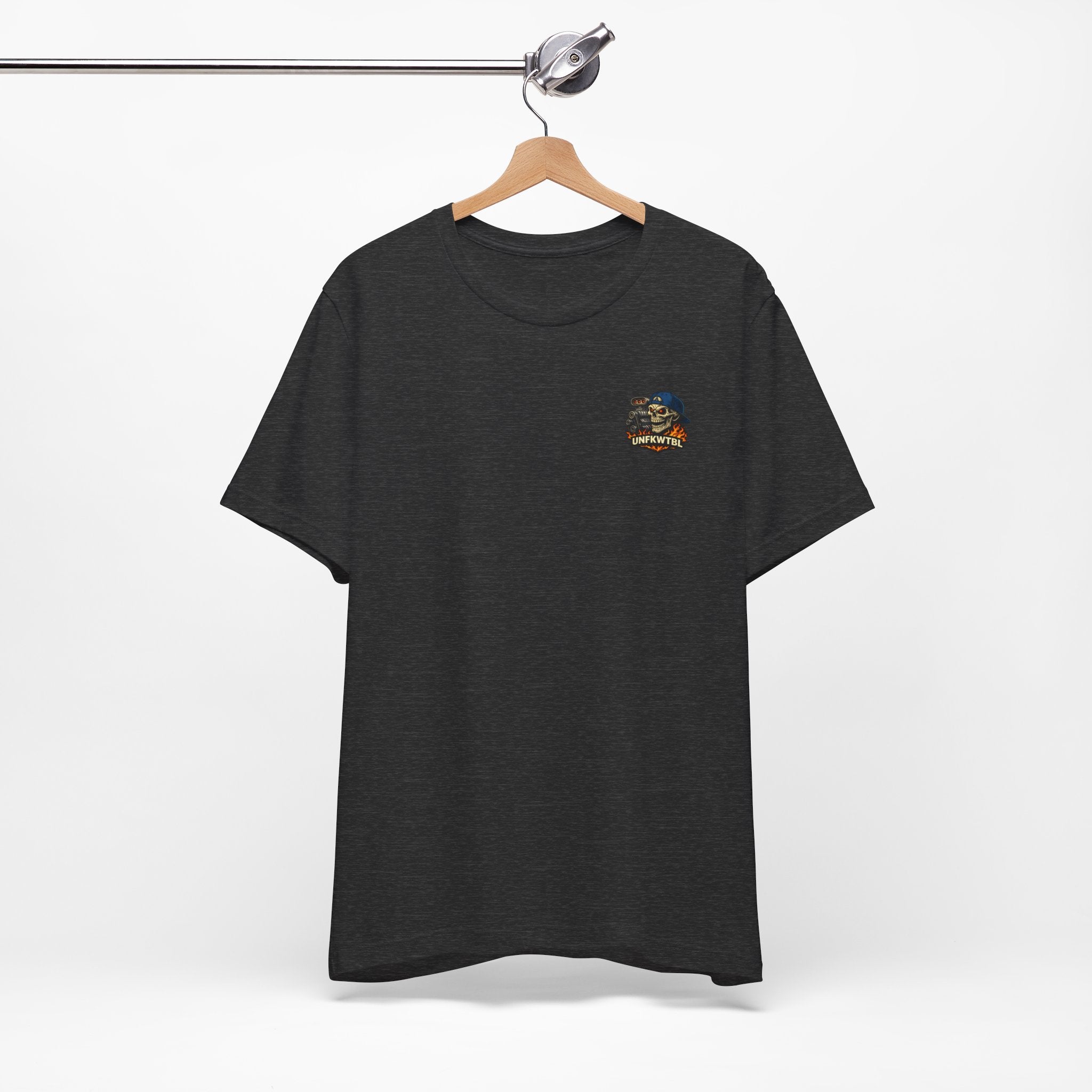 Muscle Car Skull Tee — "Built Different. Drive Hard." Graphic T-Shirt