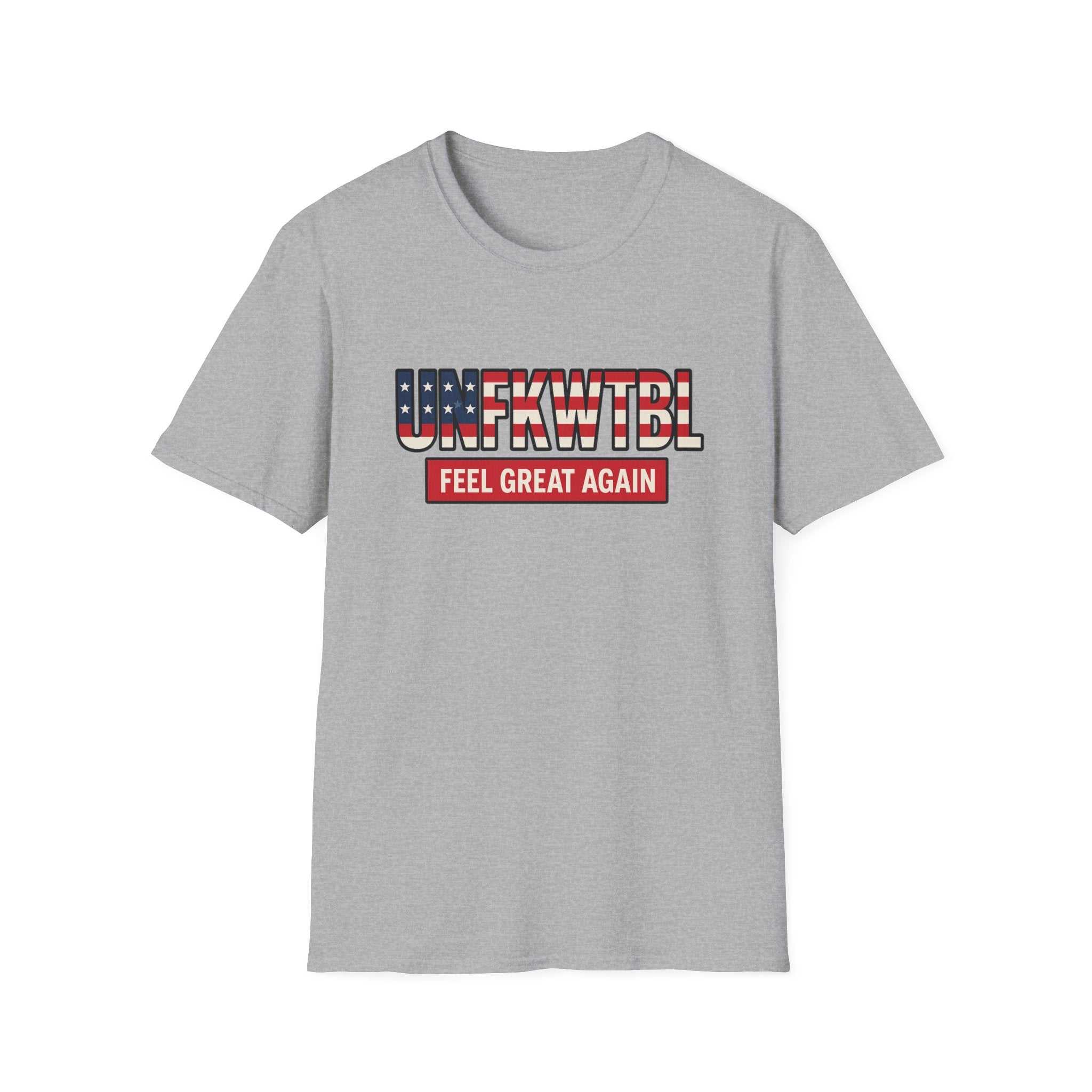T-Shirt — "FEEL GREAT AGAIN" American Flag Graphic
