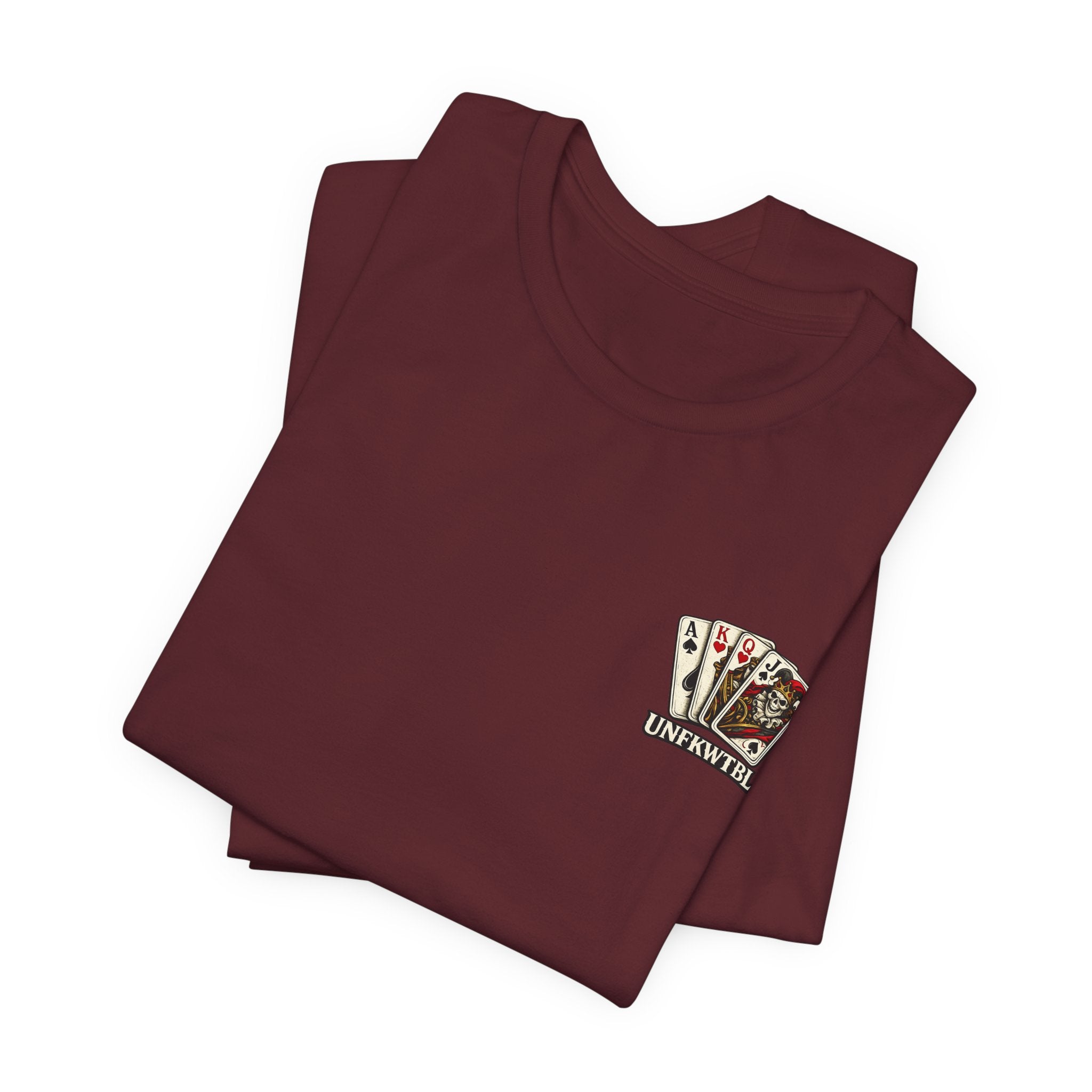 King of Hearts Skull Tee — Poker Playing Card Royalty Graphic T-Shirt