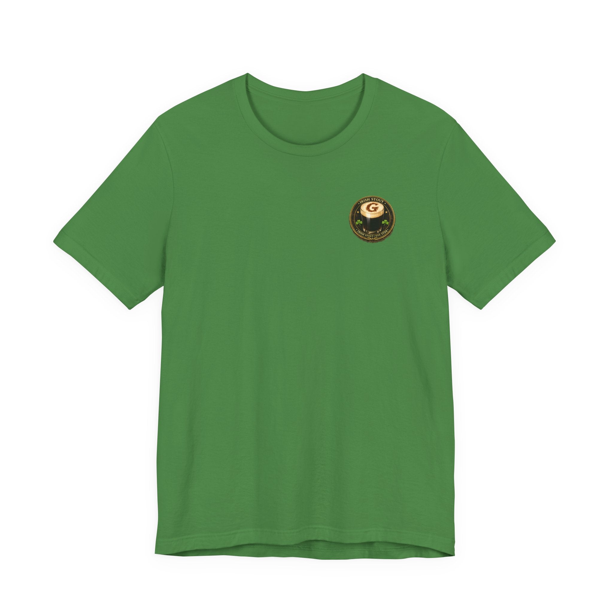 Irish Stout G-Spot T-Shirt — Funny Beer Pub Tee with Shamrock Design