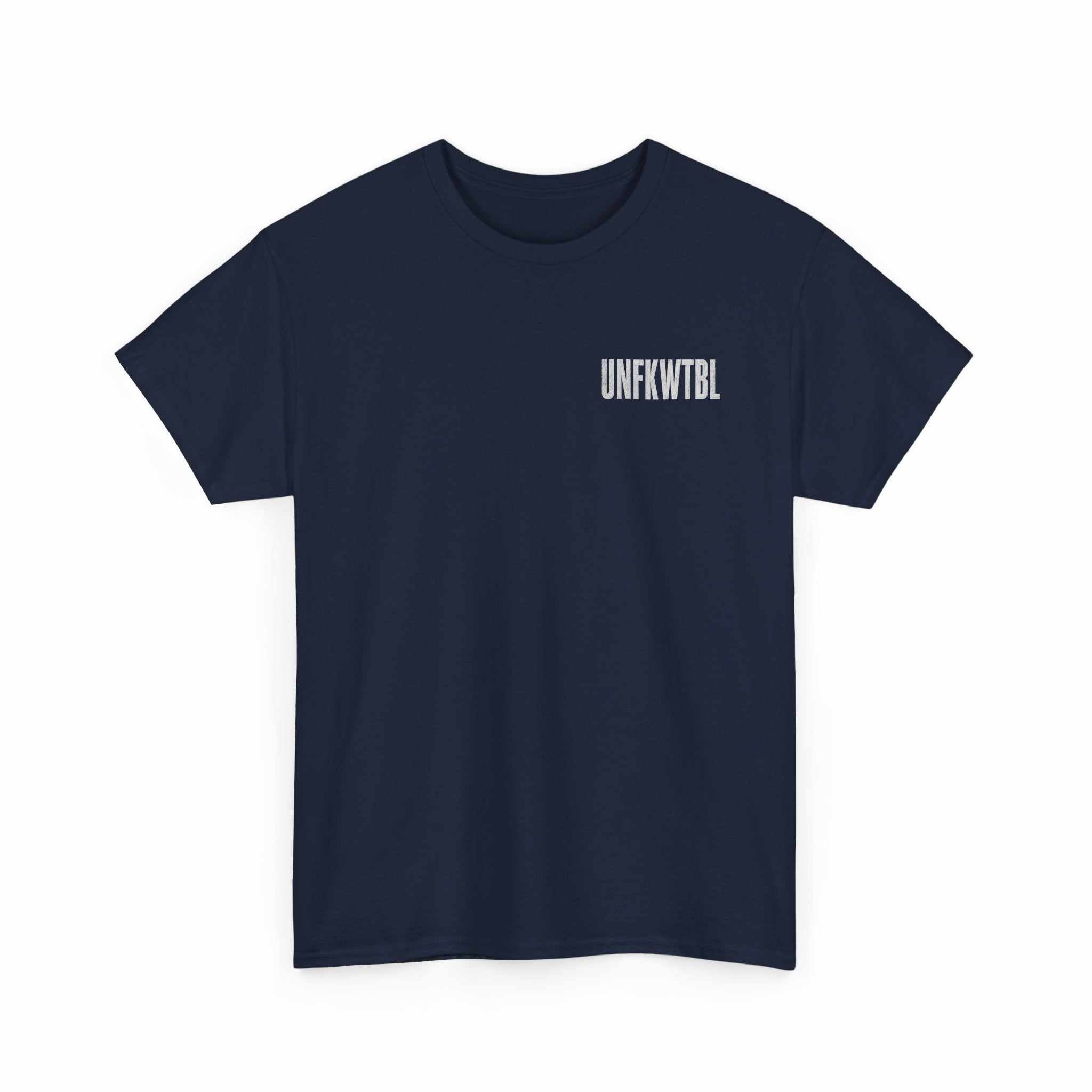Skull Crossback Tee — UNFKWTBL Gothic Graphic T-Shirt