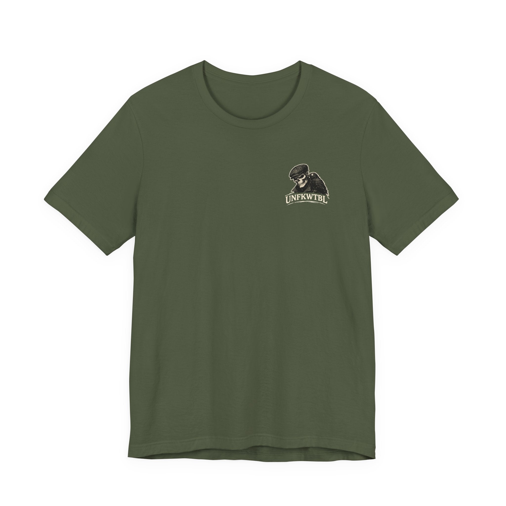 Respect T-Shirt — "I Don't Chase Respect, I Take It" Raven Graphic Tee