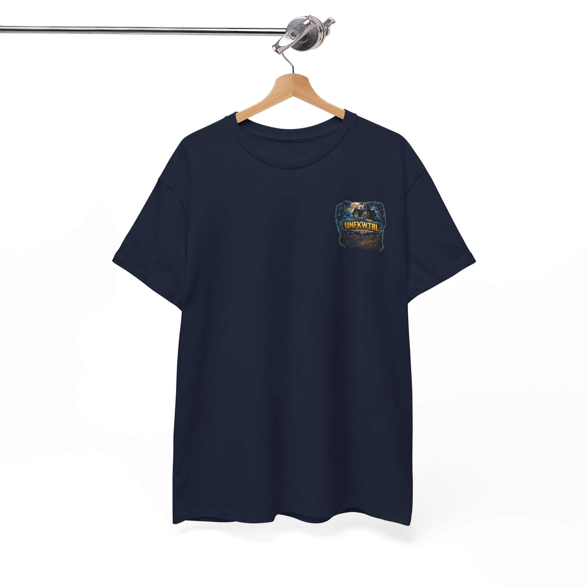 Scooby-Style Haunted Crew T-Shirt — Retro Mystery Mansion Graphic