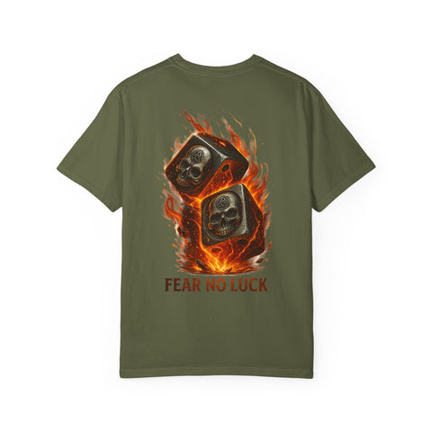Fear No Luck Unisex T-Shirt | Cool Graphic Tee, Casual Wear, Gift for Gamers, Birthday Present, Unique Style, Everyday Fashion