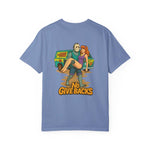 Jason Voorhees T-shirt with Daphne and Scooby Doo mystery print in blue
