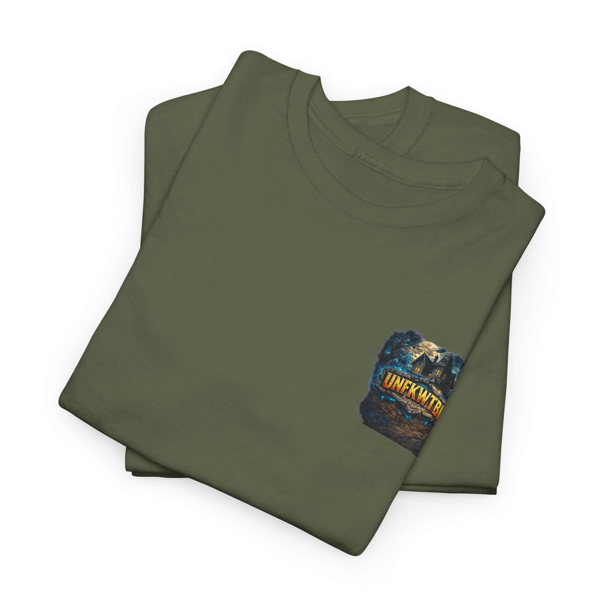 Scooby-Style Haunted Crew T-Shirt — Retro Mystery Mansion Graphic