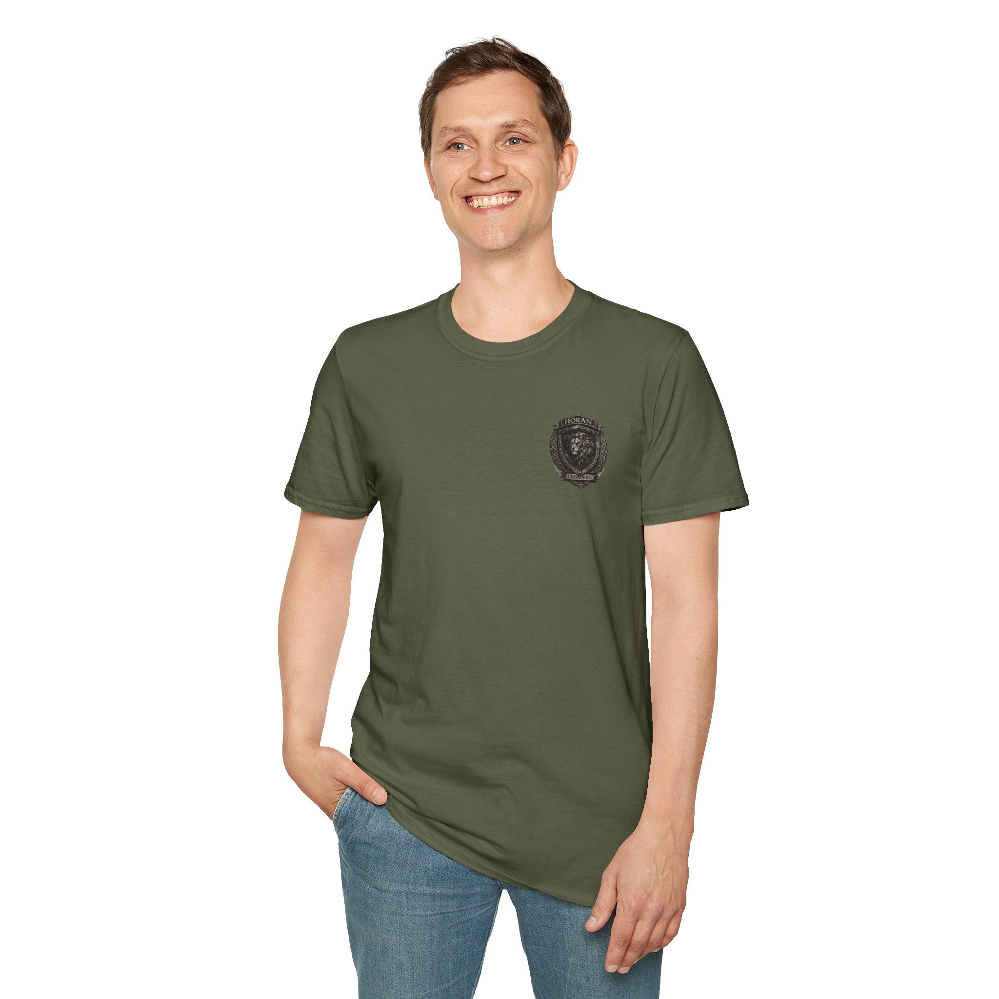 Irish Lion Crest T-Shirt –HORAN Heritage Graphic Tee