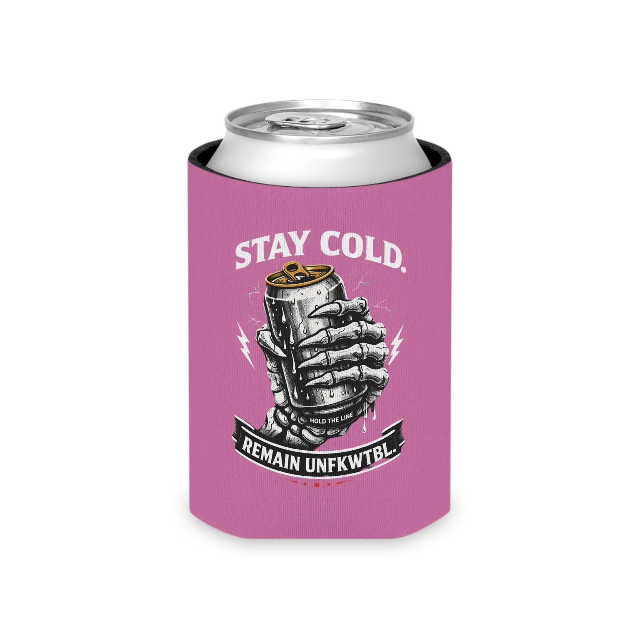 Can Cooler — "Stay Salty / Stay Cold" Mermaids & Skeleton Beer Koozie