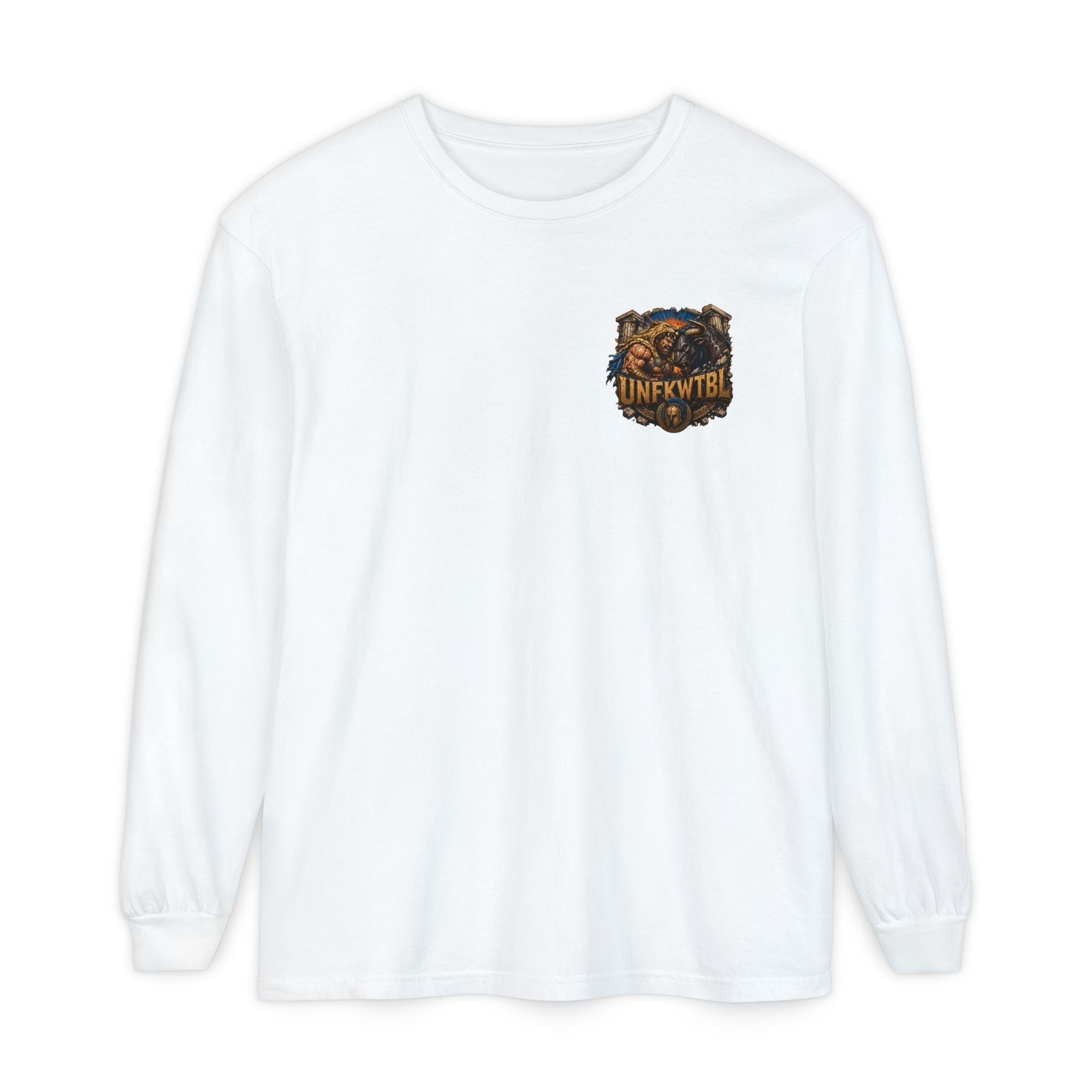 Hercules vs Minotaur Graphic Long Sleeve Tee