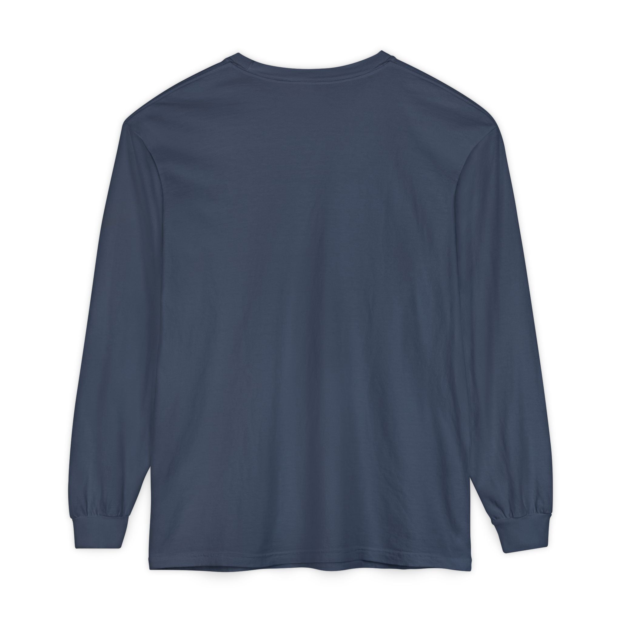 Calm Men Skull Raven Long Sleeve T-Shirt — "Calm Men Are The Ones You Should Worry About"