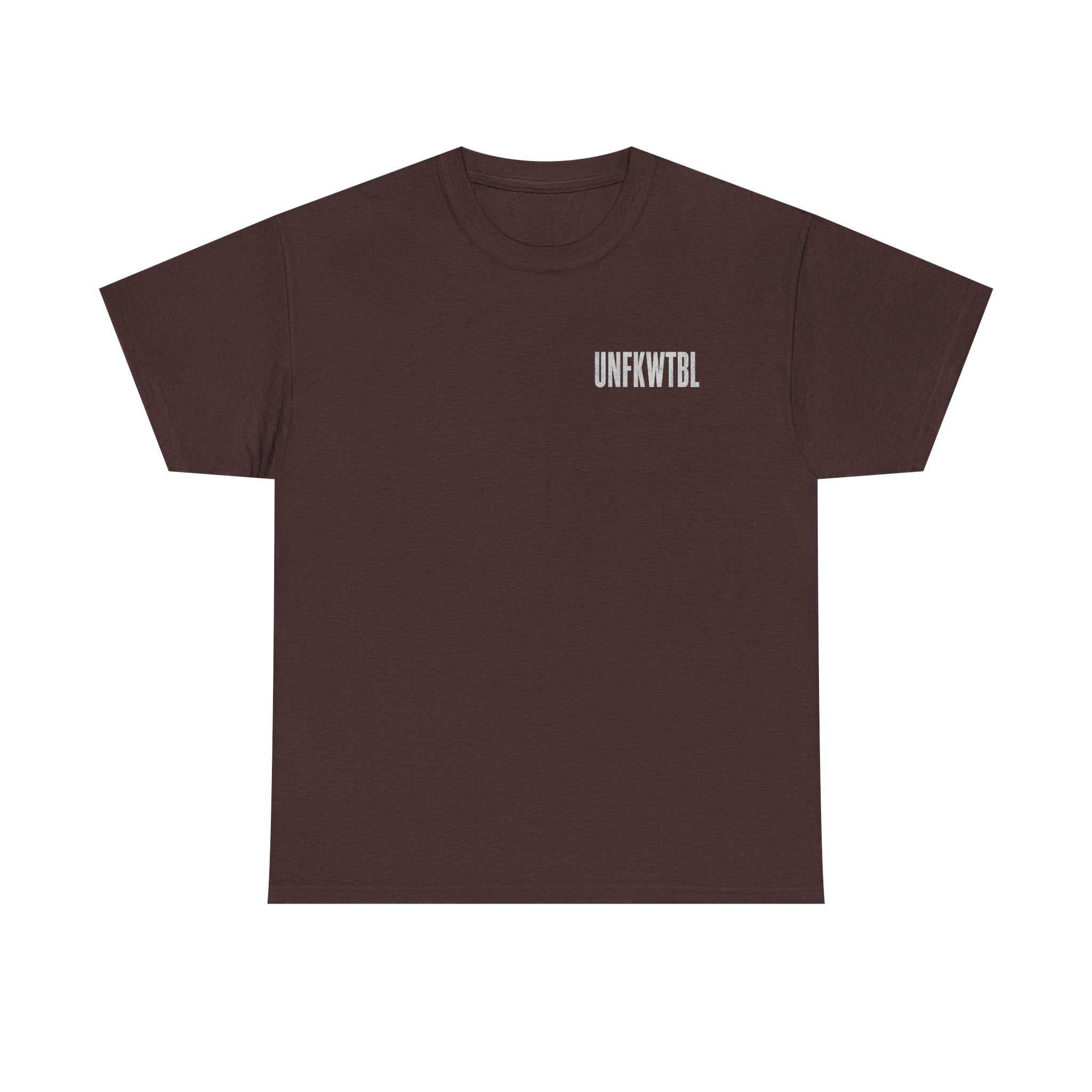 Skull Crossback Tee — UNFKWTBL Gothic Graphic T-Shirt
