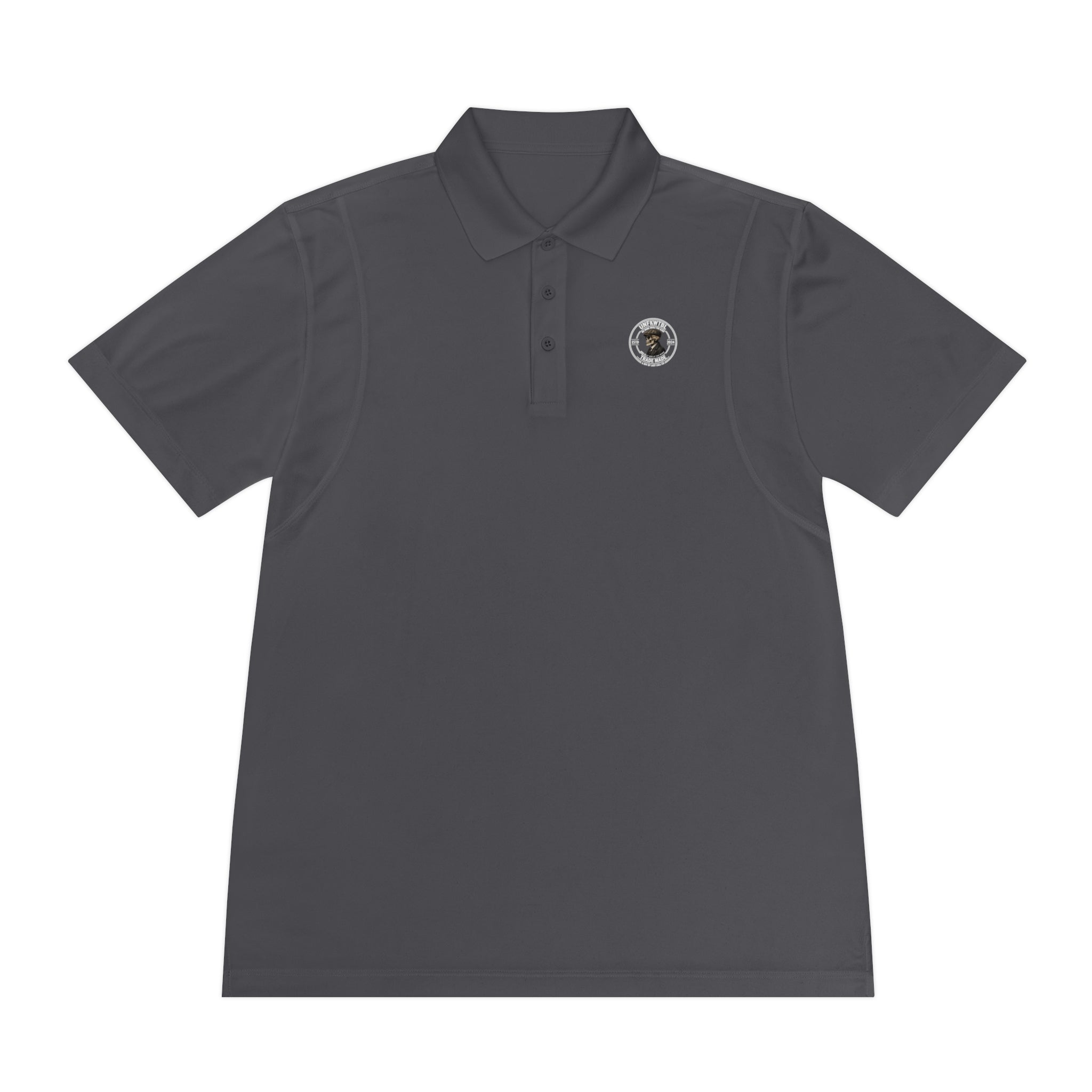 Men's Polo Shirt — Subtle Crest Golf & Work Sport Polo