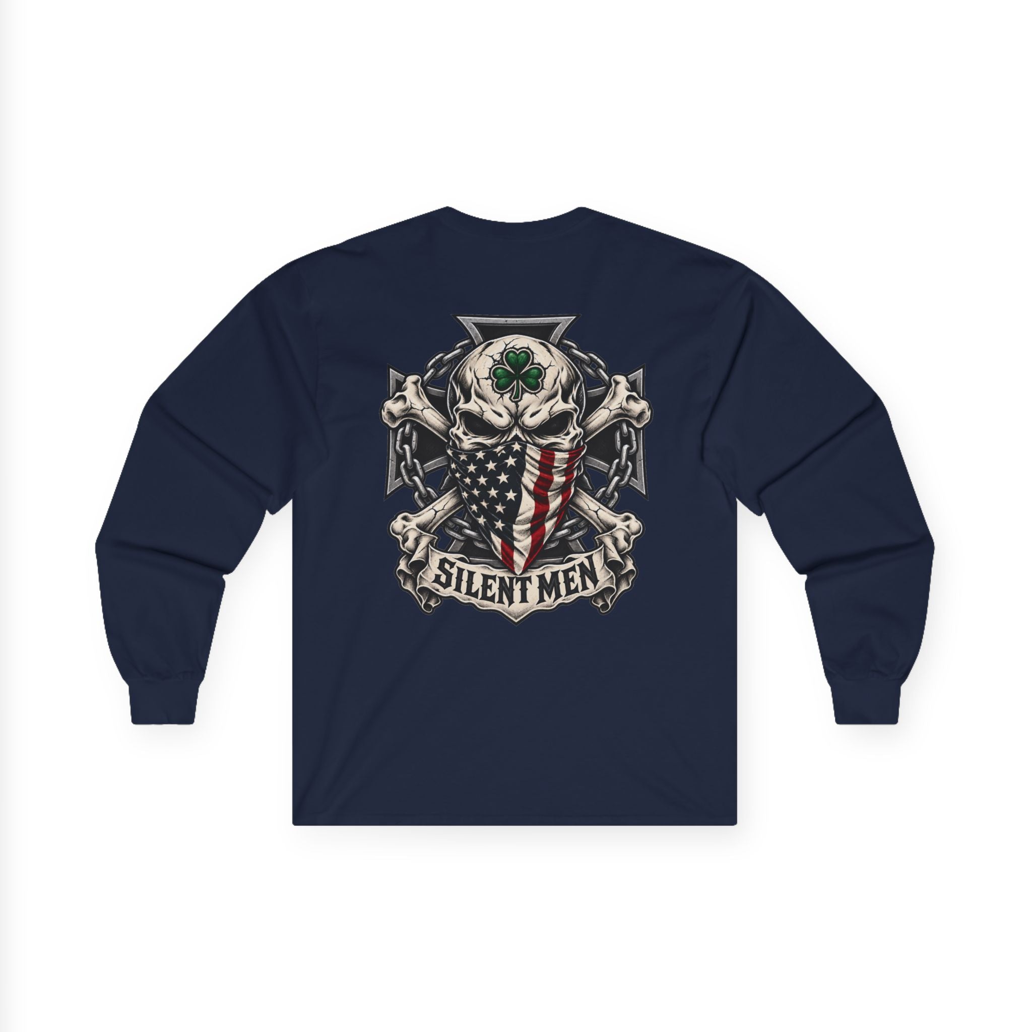 UNFKWTBL Silent Men Patriot Guard Long Sleeve