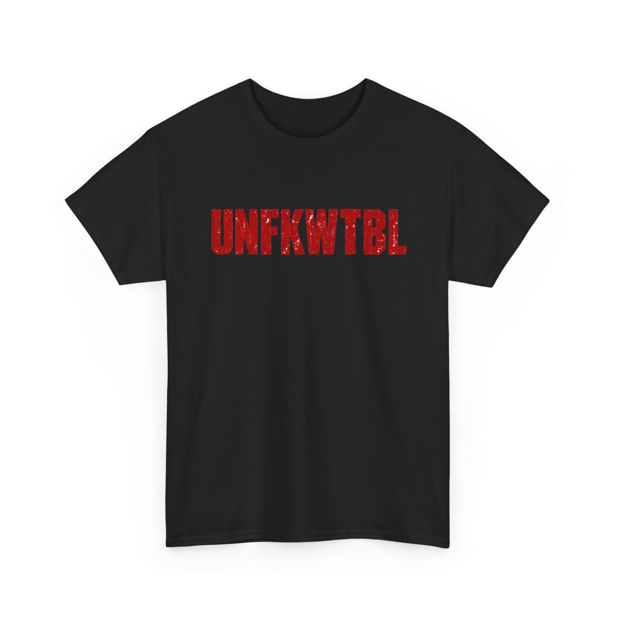UNFKWTBL Skull Tee — "Scarred Still Standing" Graphic T‑Shirt