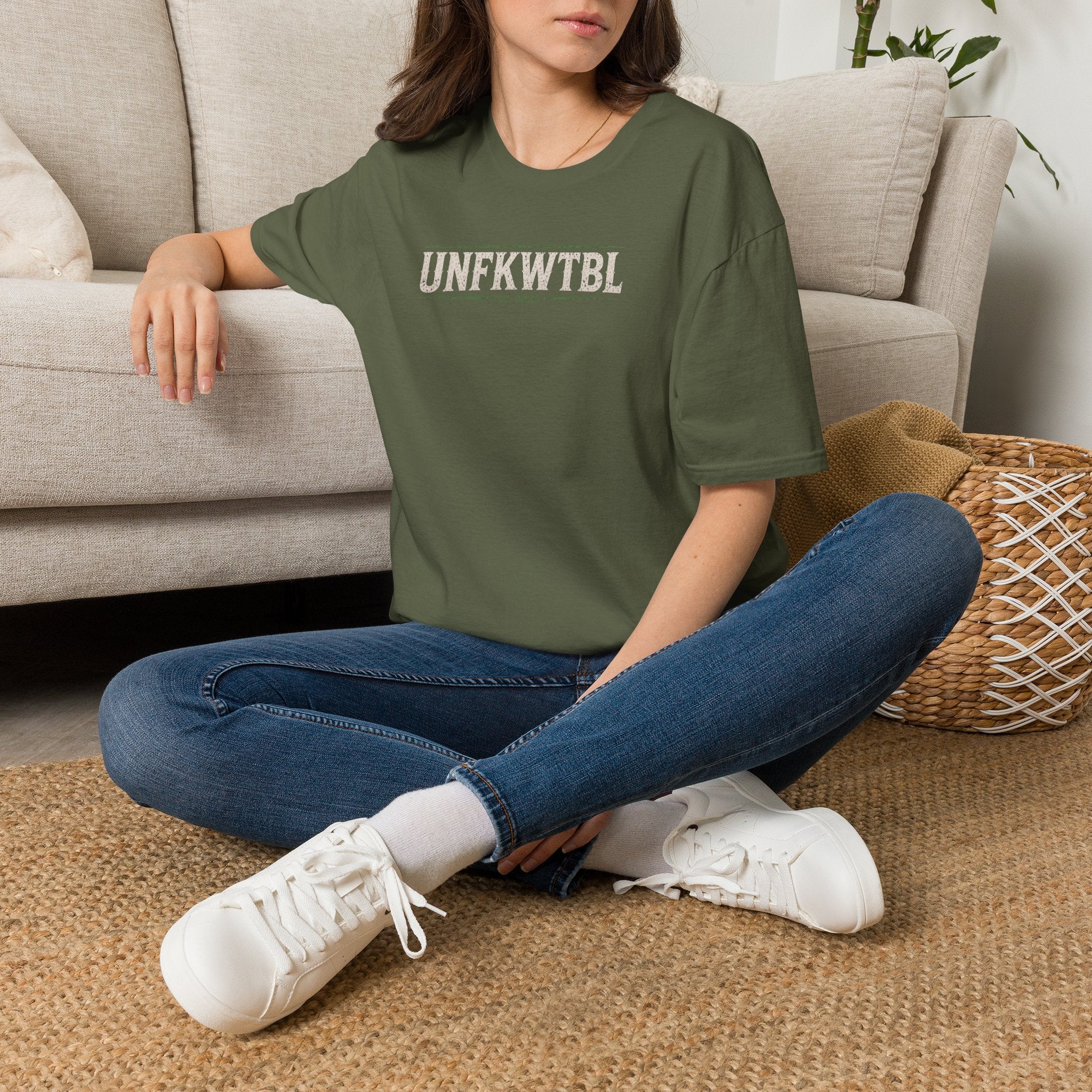 UNFKWTBL Graphic Tee — Vintage Athletic Logo T-Shirt
